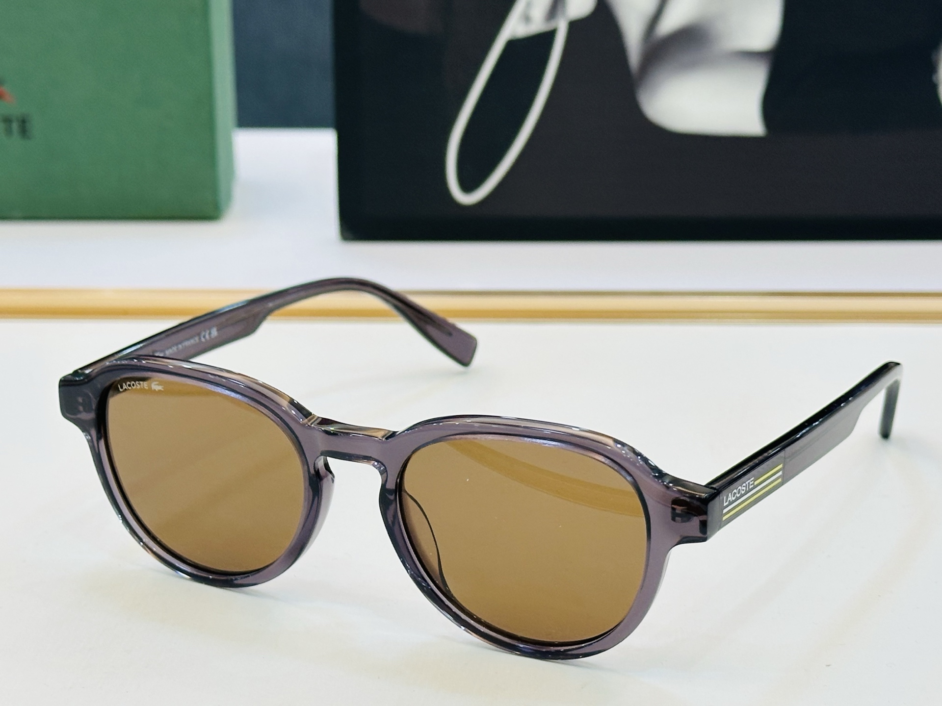 🆕 鳄鱼 LACOSTE 最新款L6037SL Size：51口20-145 💫💫时尚舒适 💍L超轻 太