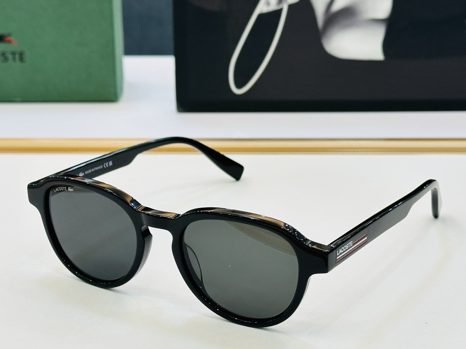 🆕 鳄鱼 LACOSTE 最新款L6037SL Size：51口20-145 💫💫时尚舒适 💍L超轻 太