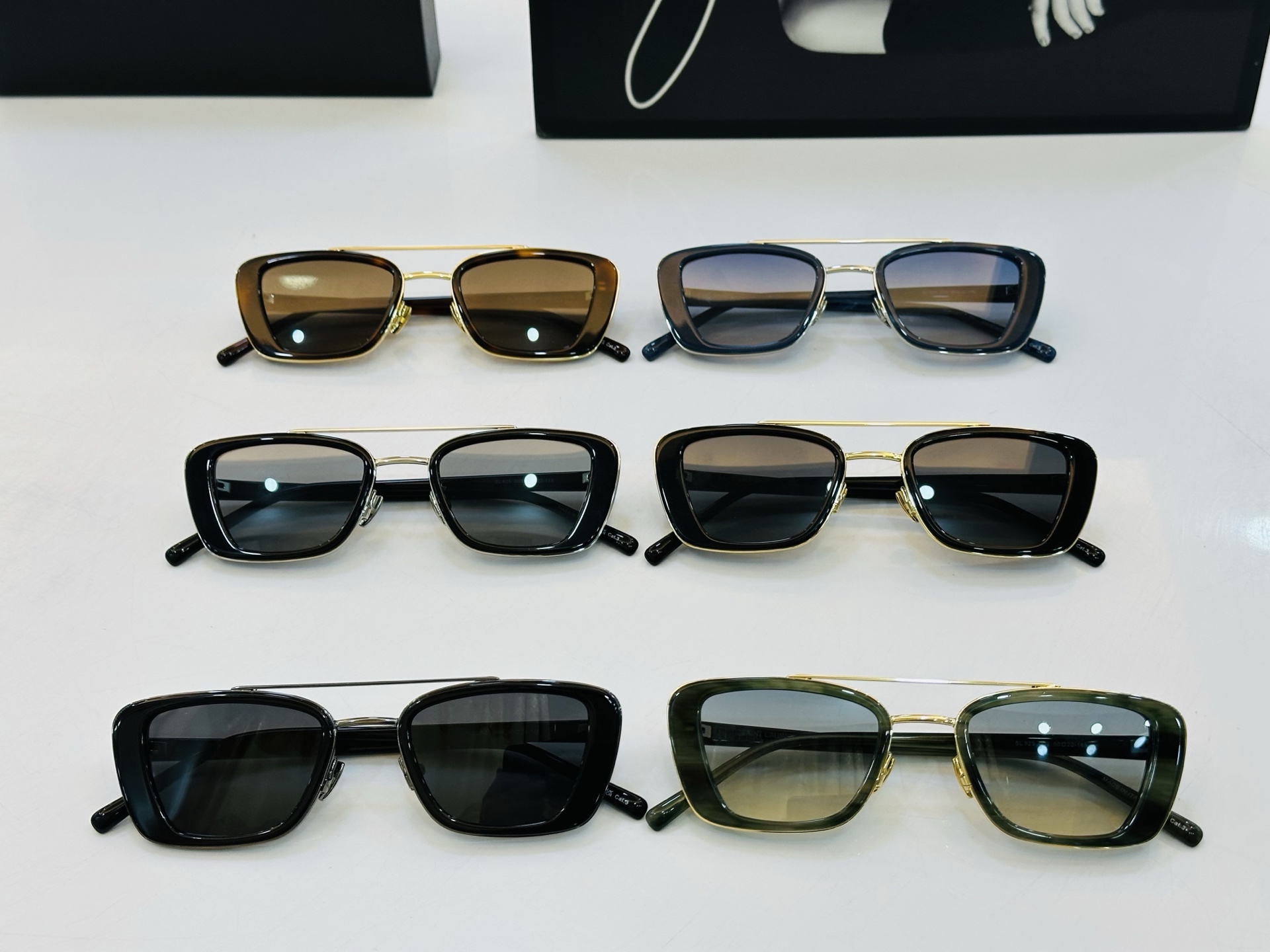 网红爆款 圣罗兰💫SL825 💫Size：50口22-145 板材框设计 💎❤️CC 俏皮甜美质感超好 