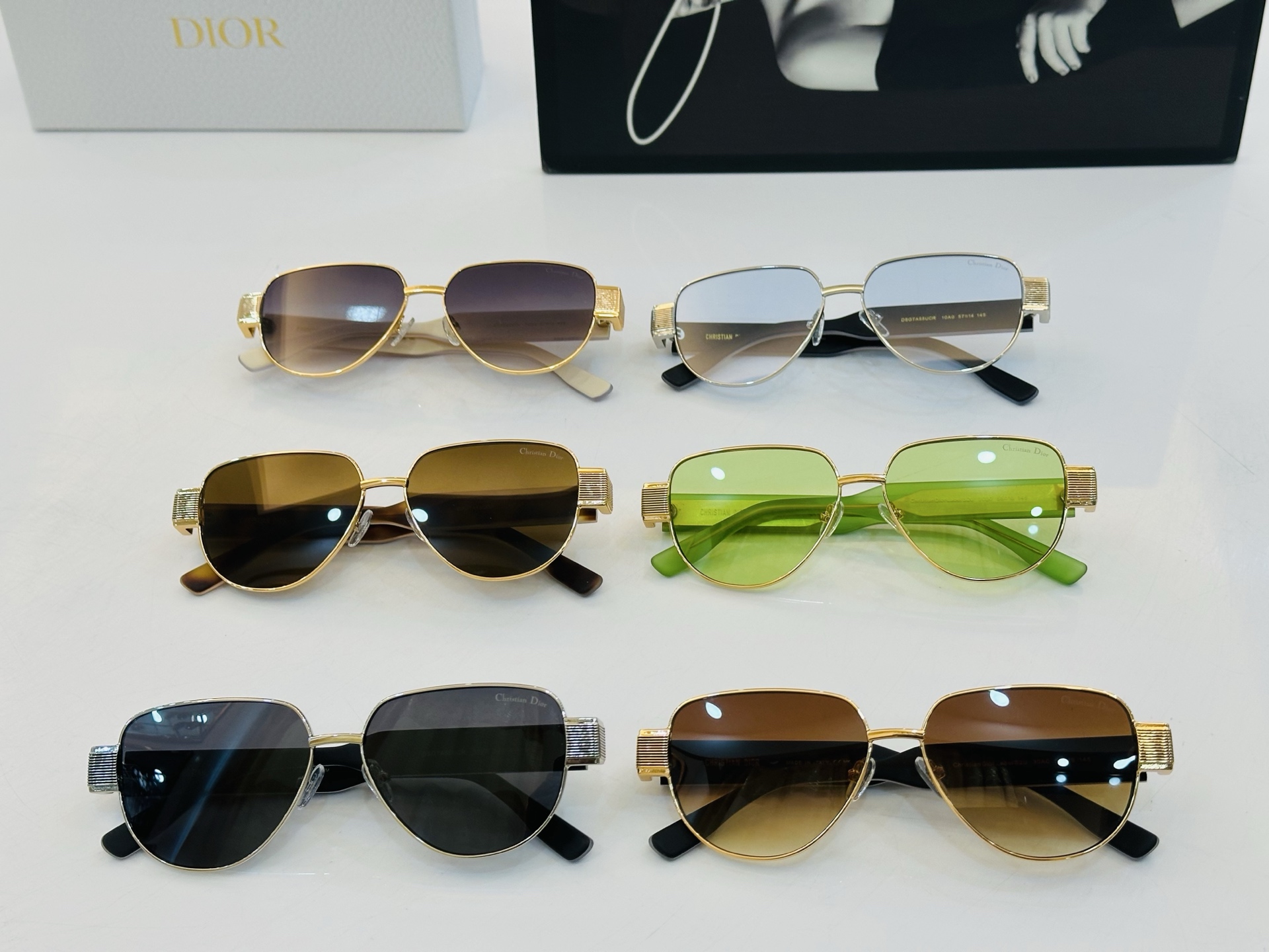 🔻🔻🔻DIO* 迪家 55UCR Size：57口14-145 春夏款墨镜 😎🔆🔥🔥搭配镜腿精致 X官网