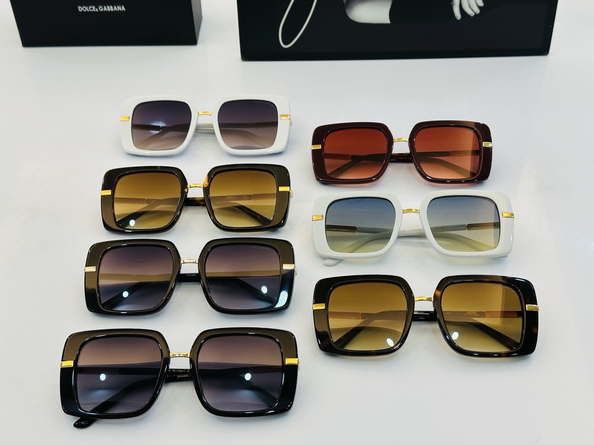 🆕 官网款 🔺DOLCE&GABBAN*🔻DG4491 Size：53口21-143 新颖独特🔝🔝b美艳