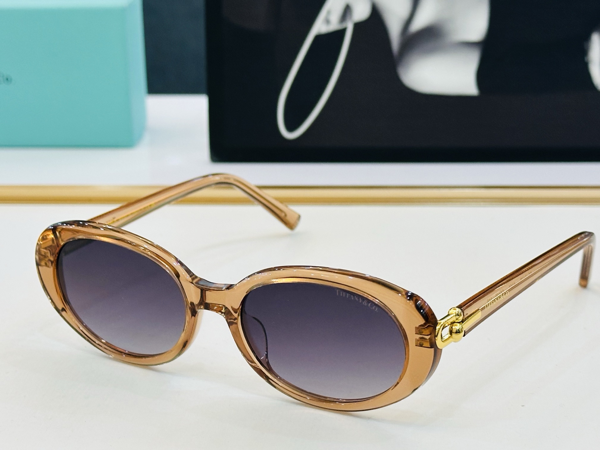 蒂芙家 Tiffany & CO. TF4242 Size：55口19-140 时尚太阳镜架 👍b多色可