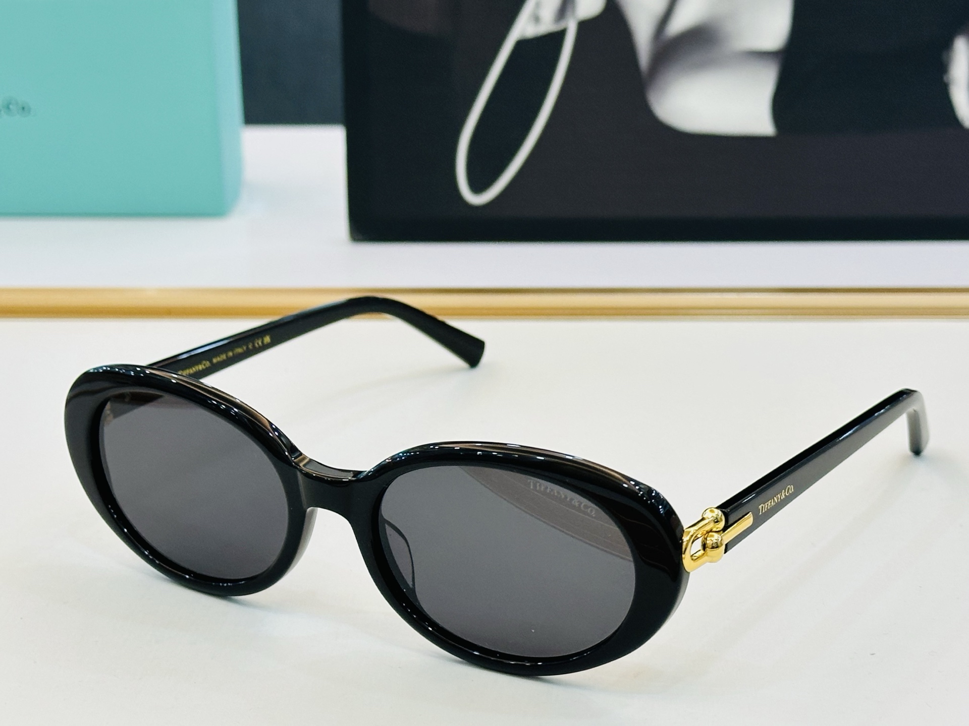 蒂芙家 Tiffany & CO. TF4242 Size：55口19-140 时尚太阳镜架 👍b多色可