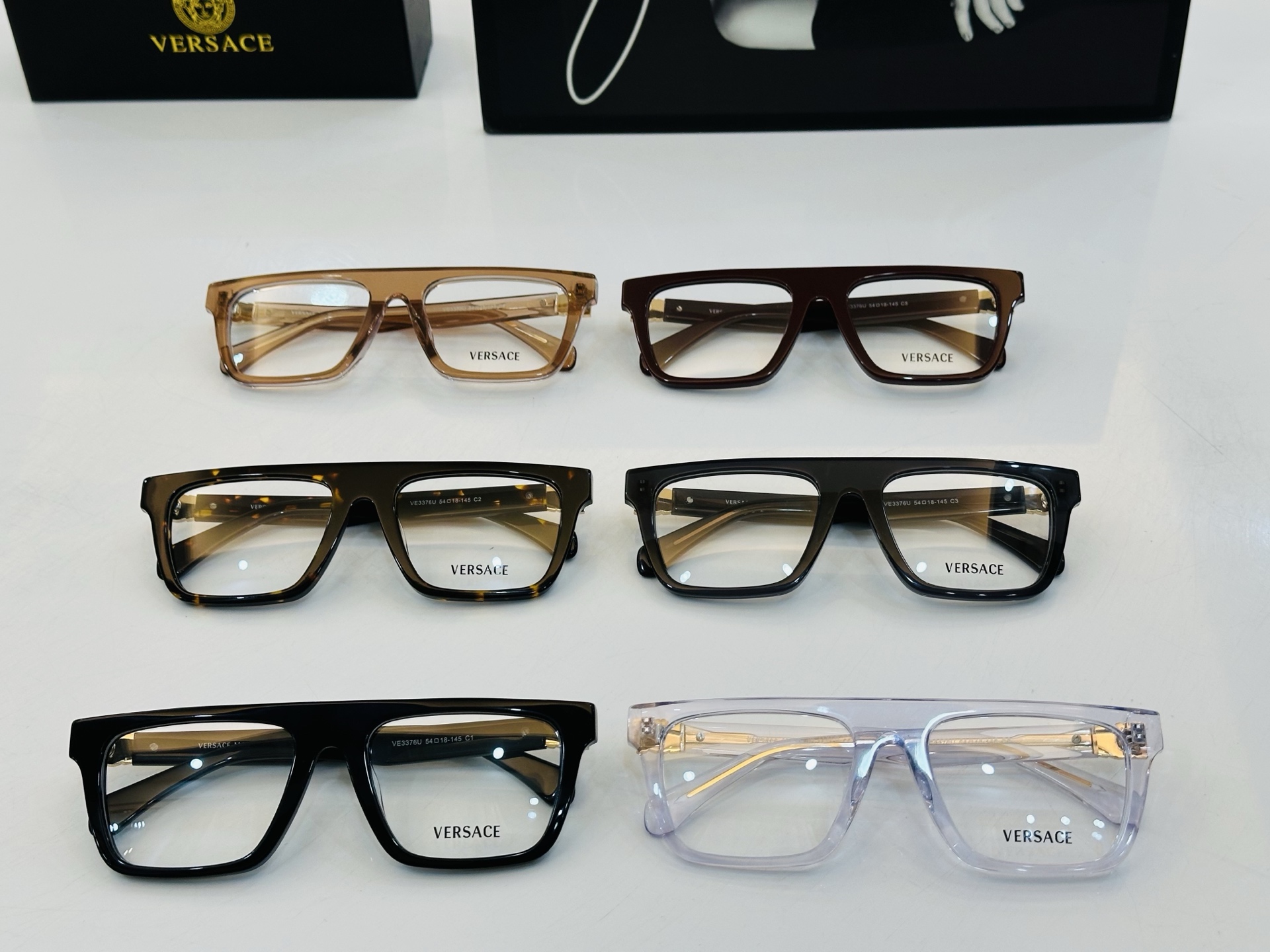 🎉🎉范思家 VERSACE✨✨✨MODEL：VE3376U Size：54口19-145 ✨H有范