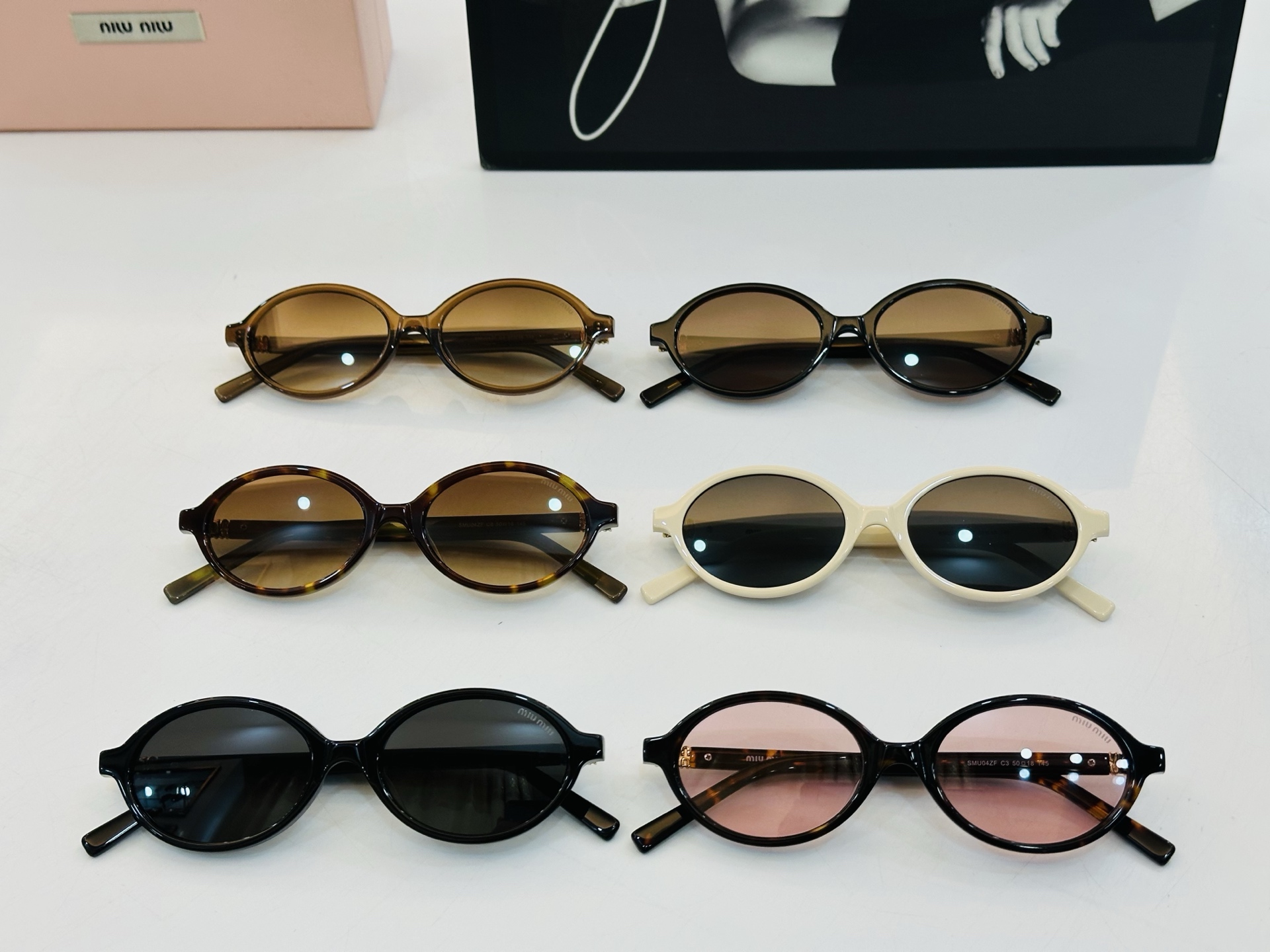 ❤️❤️🆕 谬家 SMU04ZF Size：50口18-145 [玫瑰]得意]微笑] Z独具品质 太阳镜