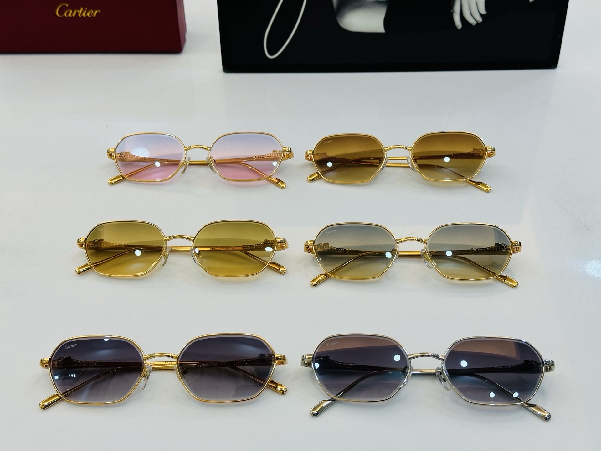 Cartie* 卡家 CT01848 太阳镜 Size：56口18-145 工艺精湛气质十足！bm男女同