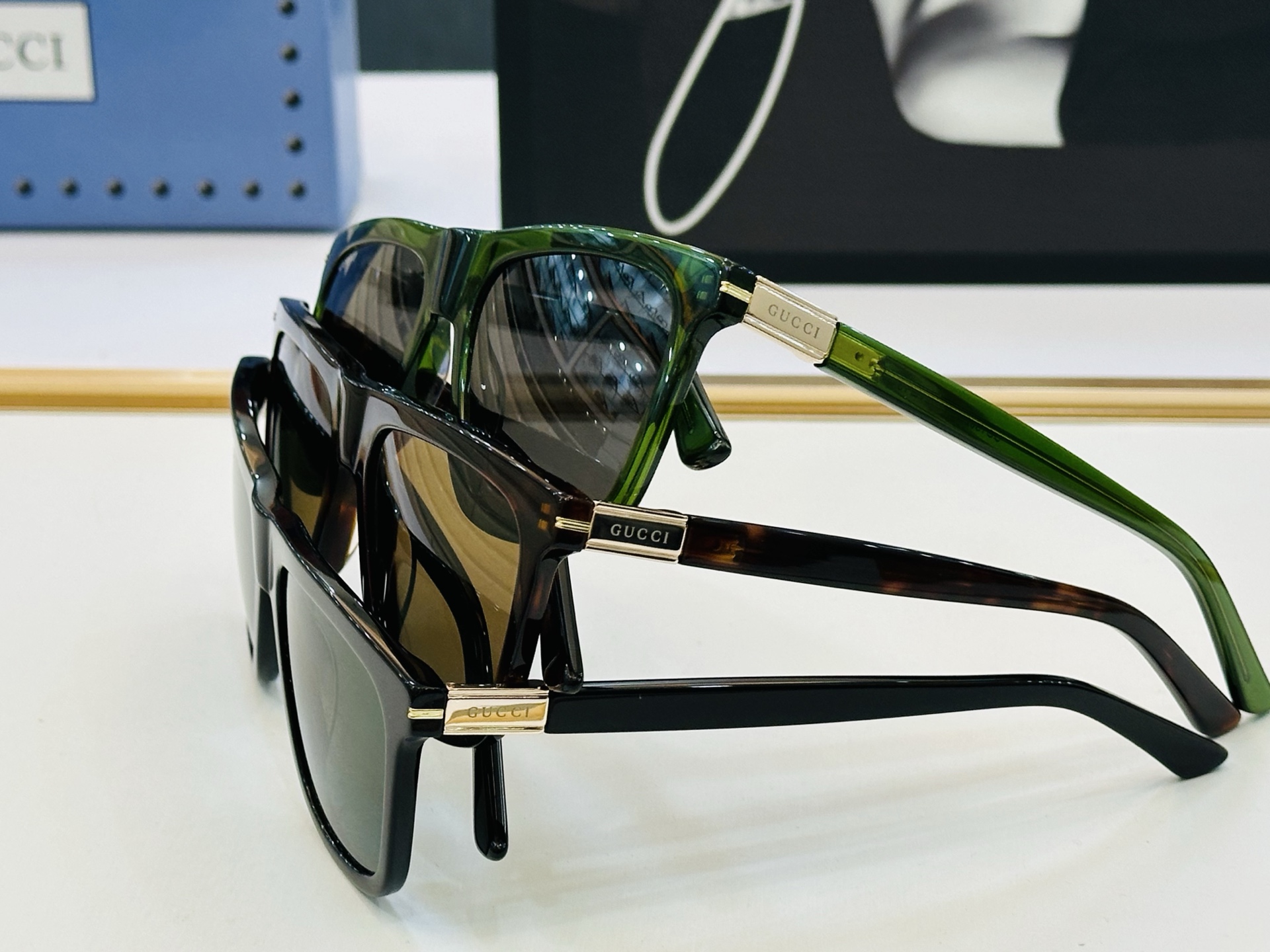 GUCC* 古家 GG1502S 🐝🐝系列 Size：54口18-145 🍁🍁 L超绝品质 。