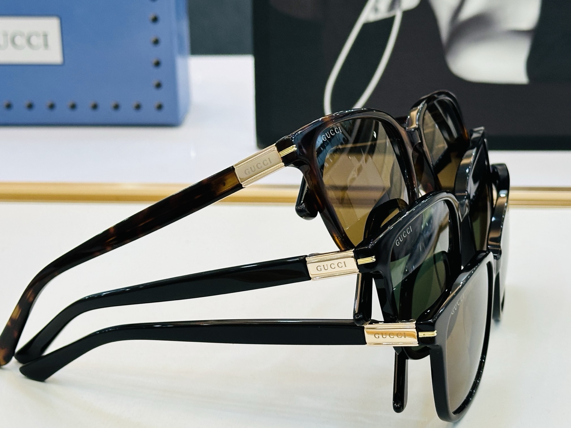 GUCC* 古家 GG1505S 🐝🐝系列 Size：58口18-145 🍁🍁 L超绝品质 。