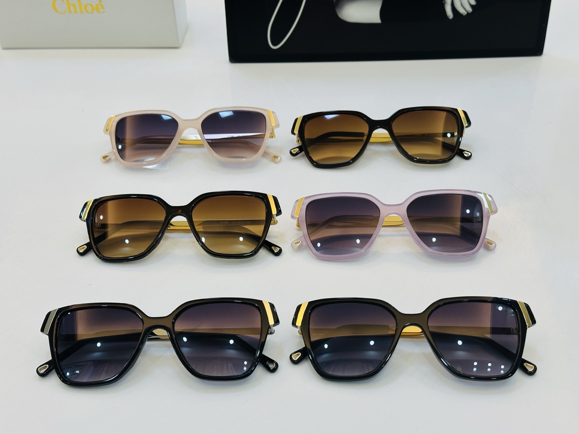 CHLOE 克罗伊 CH0387 Size：53口17-145 简单大方 📨🏖 独特个性设计 网红心头爱