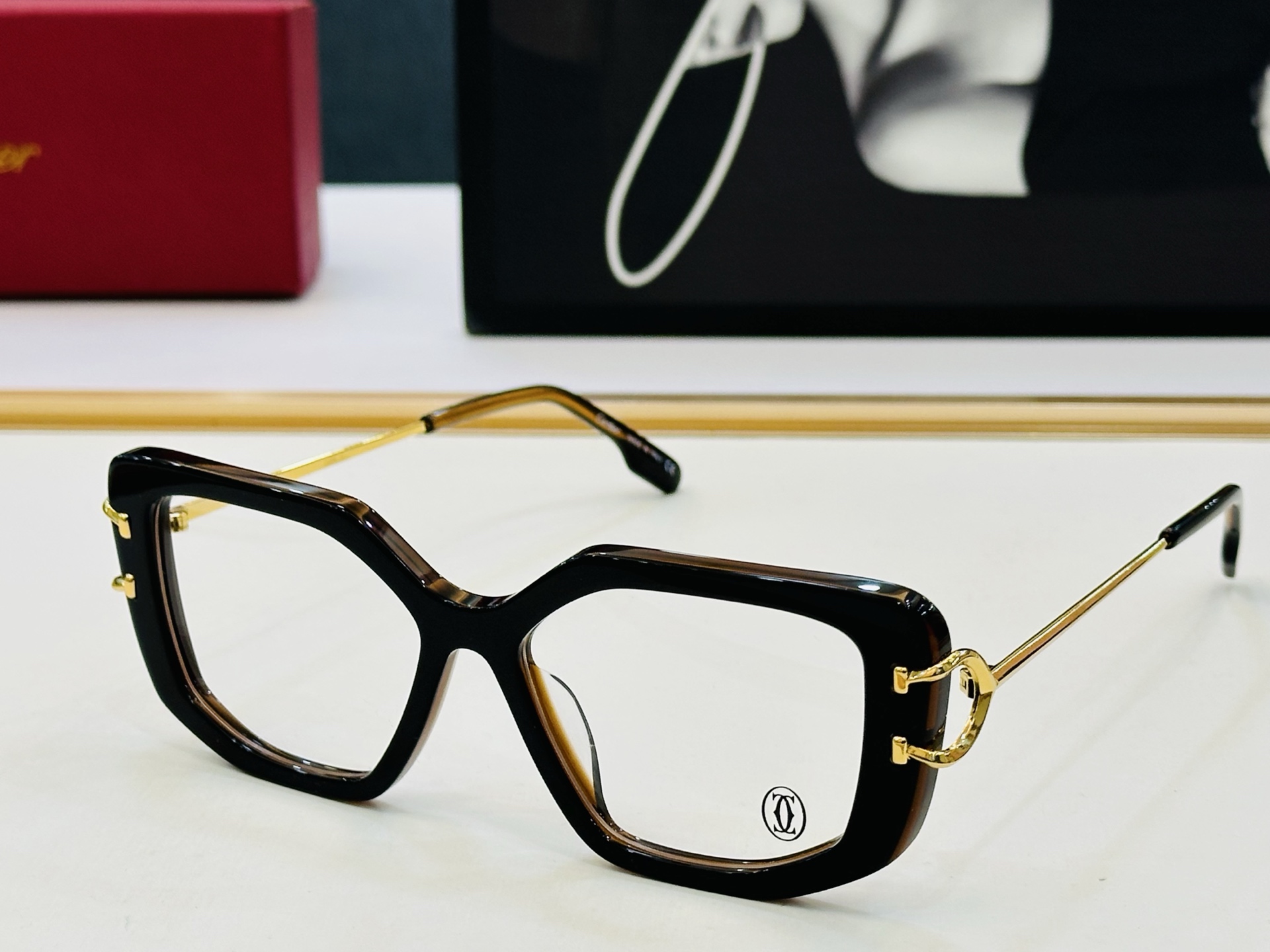 Cartier-卡家 ✨CT0531S Size：54口19-145 不挑脸型 简约大气 时尚休闲 👌👃