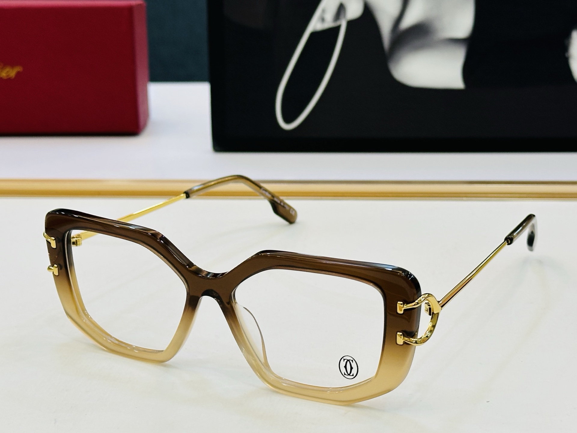 Cartier-卡家 ✨CT0531S Size：54口19-145 不挑脸型 简约大气 时尚休闲 👌👃