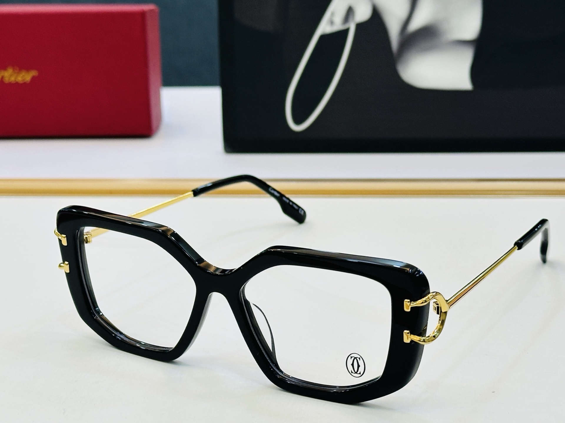 Cartier-卡家 ✨CT0531S Size：54口19-145 不挑脸型 简约大气 时尚休闲 👌👃