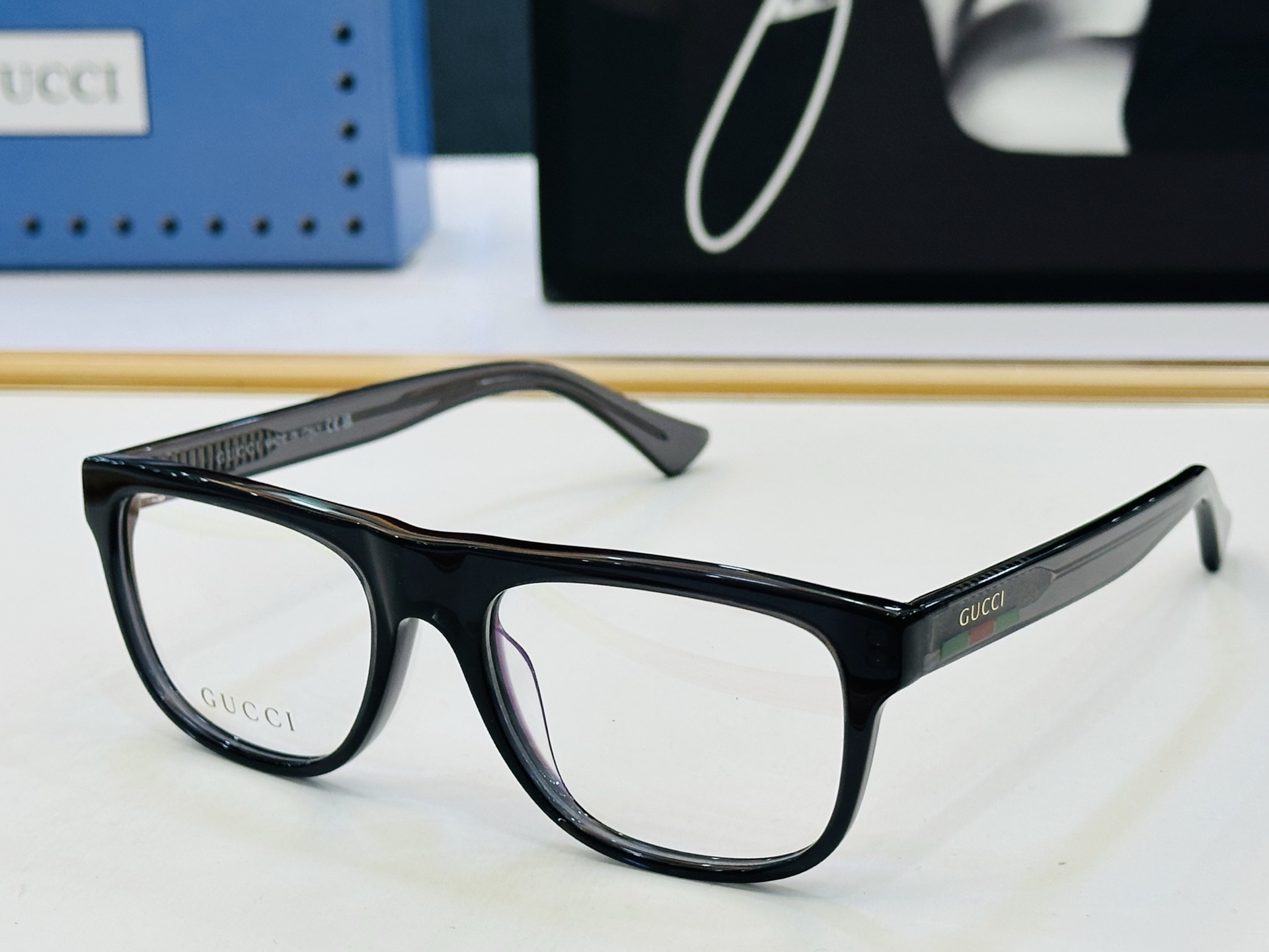 GUCC* 古家 GG1117 🐝🐝系列 Size：53口18-145 🍁🍁L超绝品质 配光架。