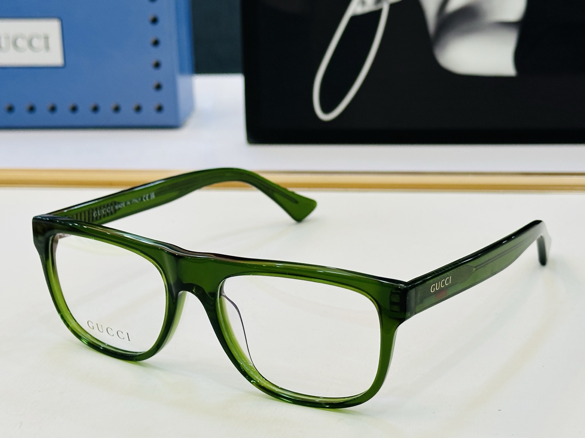 GUCC* 古家 GG1117 🐝🐝系列 Size：53口18-145 🍁🍁L超绝品质 配光架。