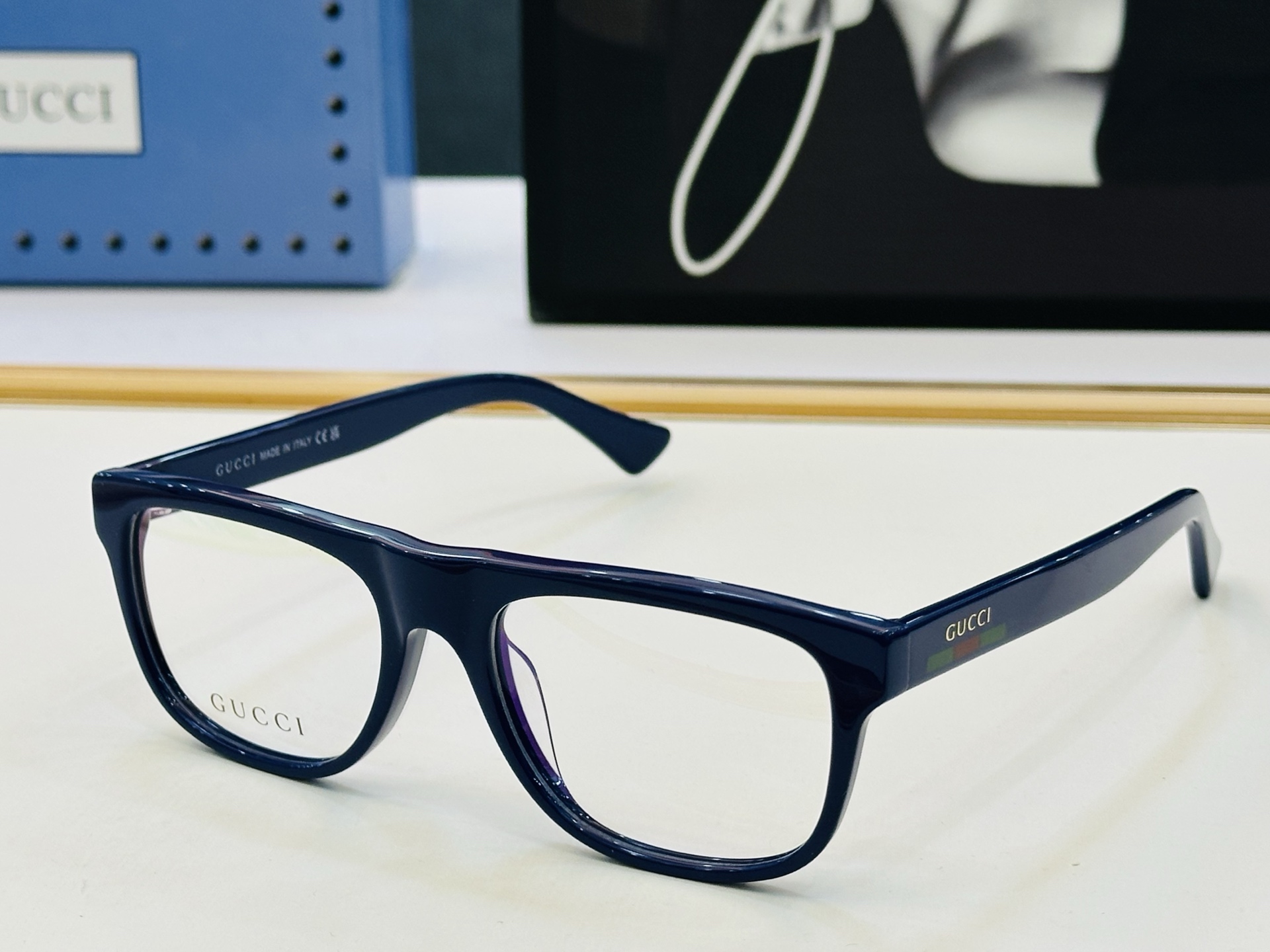 GUCC* 古家 GG1117 🐝🐝系列 Size：53口18-145 🍁🍁L超绝品质 配光架。