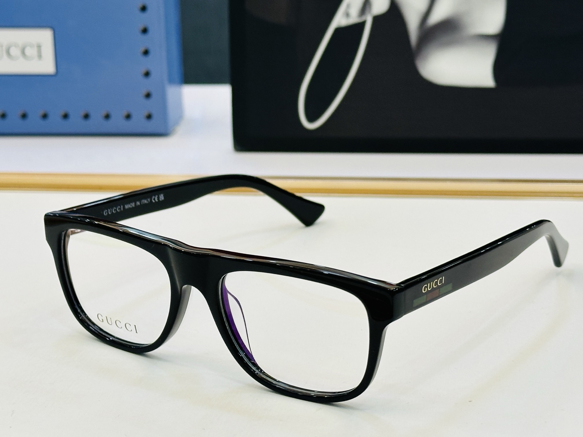 GUCC* 古家 GG1117 🐝🐝系列 Size：53口18-145 🍁🍁L超绝品质 配光架。