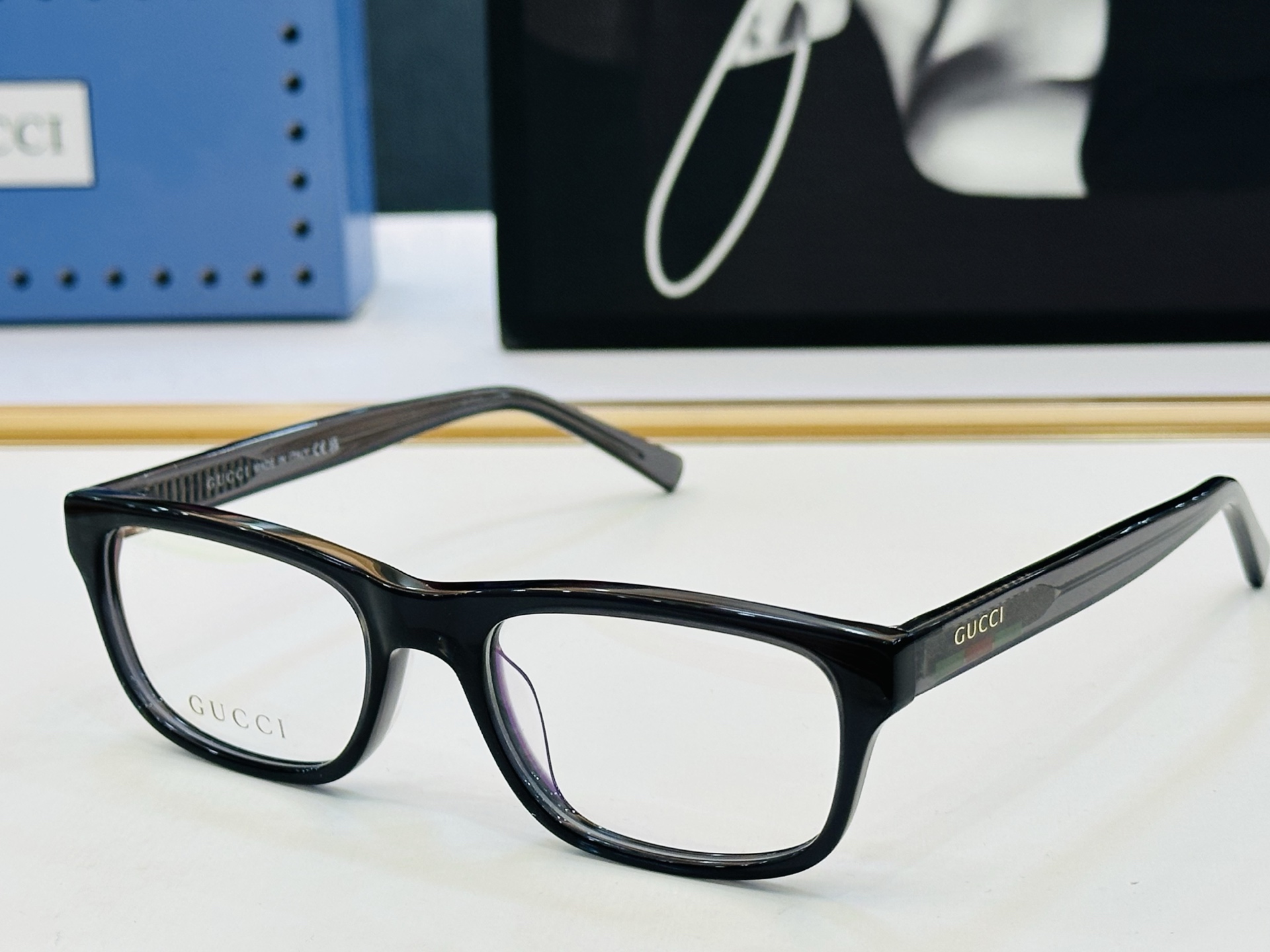 GUCC* 古家 GG1858O 🐝🐝系列 Size：53口19-145 🍁🍁L超绝品质 配光架。