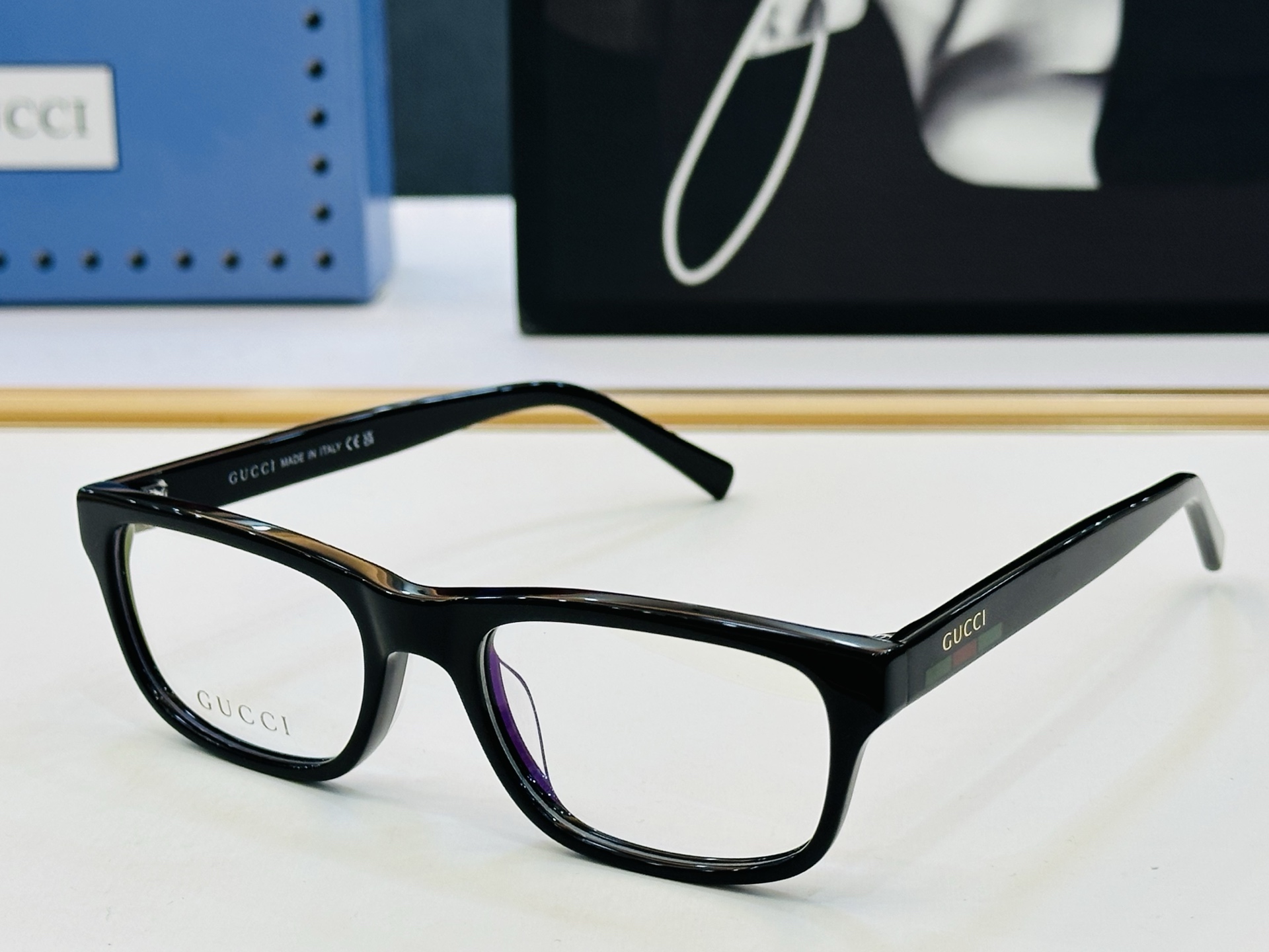 GUCC* 古家 GG1858O 🐝🐝系列 Size：53口19-145 🍁🍁L超绝品质 配光架。