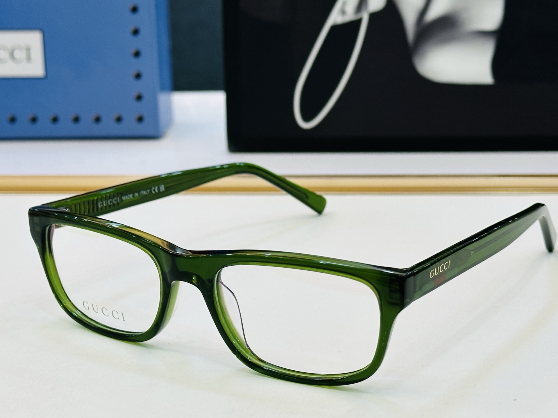 GUCC* 古家 GG1858O 🐝🐝系列 Size：53口19-145 🍁🍁L超绝品质 配光架。