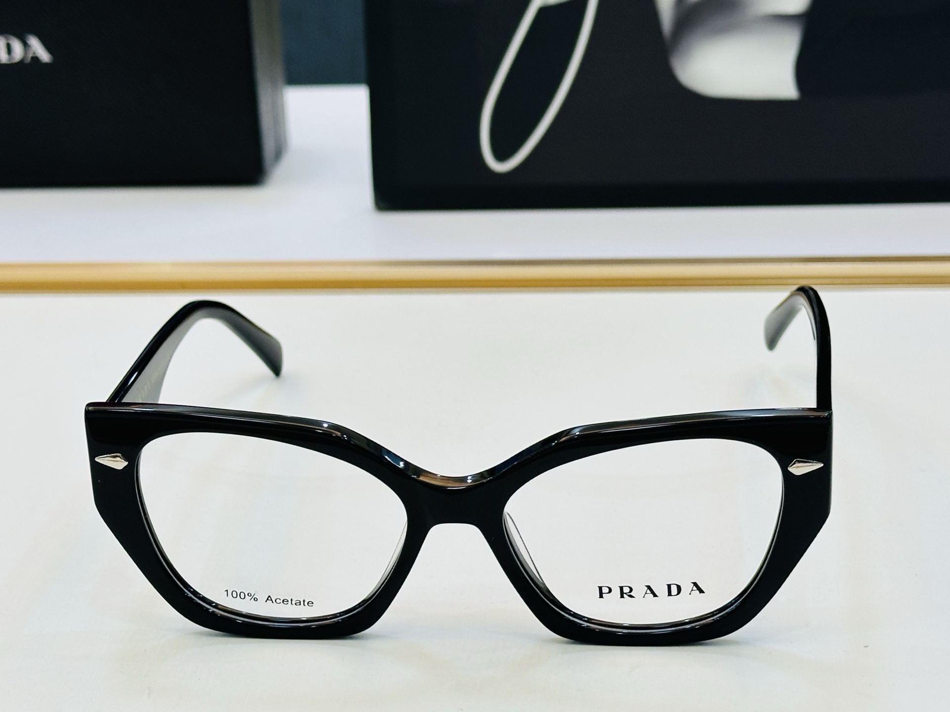 🔺PRAD*🔻普家 SPR QM5538 Size：51口21-145 眼镜系列堪称精湛制作 彰显独特个