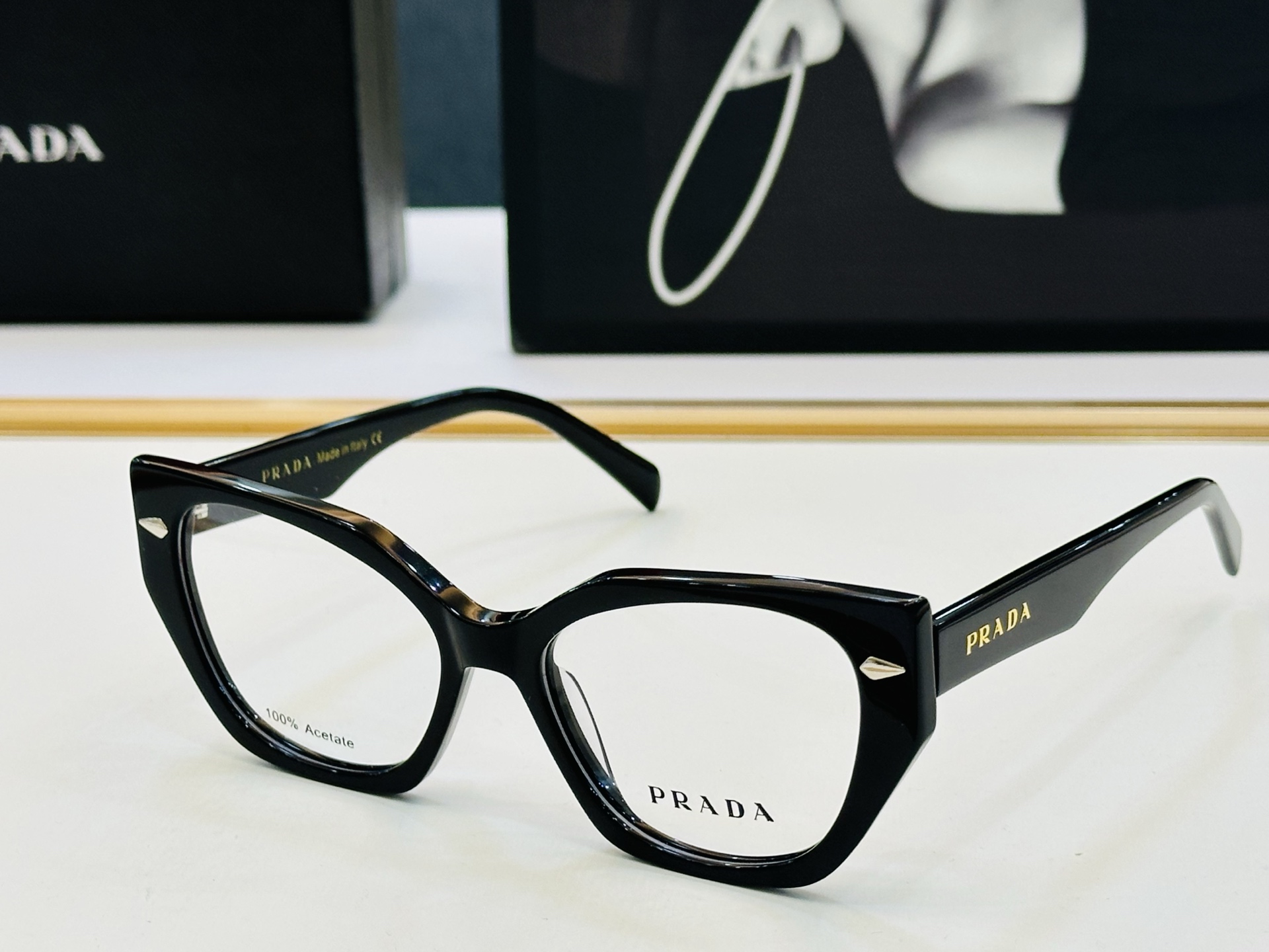 🔺PRAD*🔻普家 SPR QM5538 Size：51口21-145 眼镜系列堪称精湛制作 彰显独特个