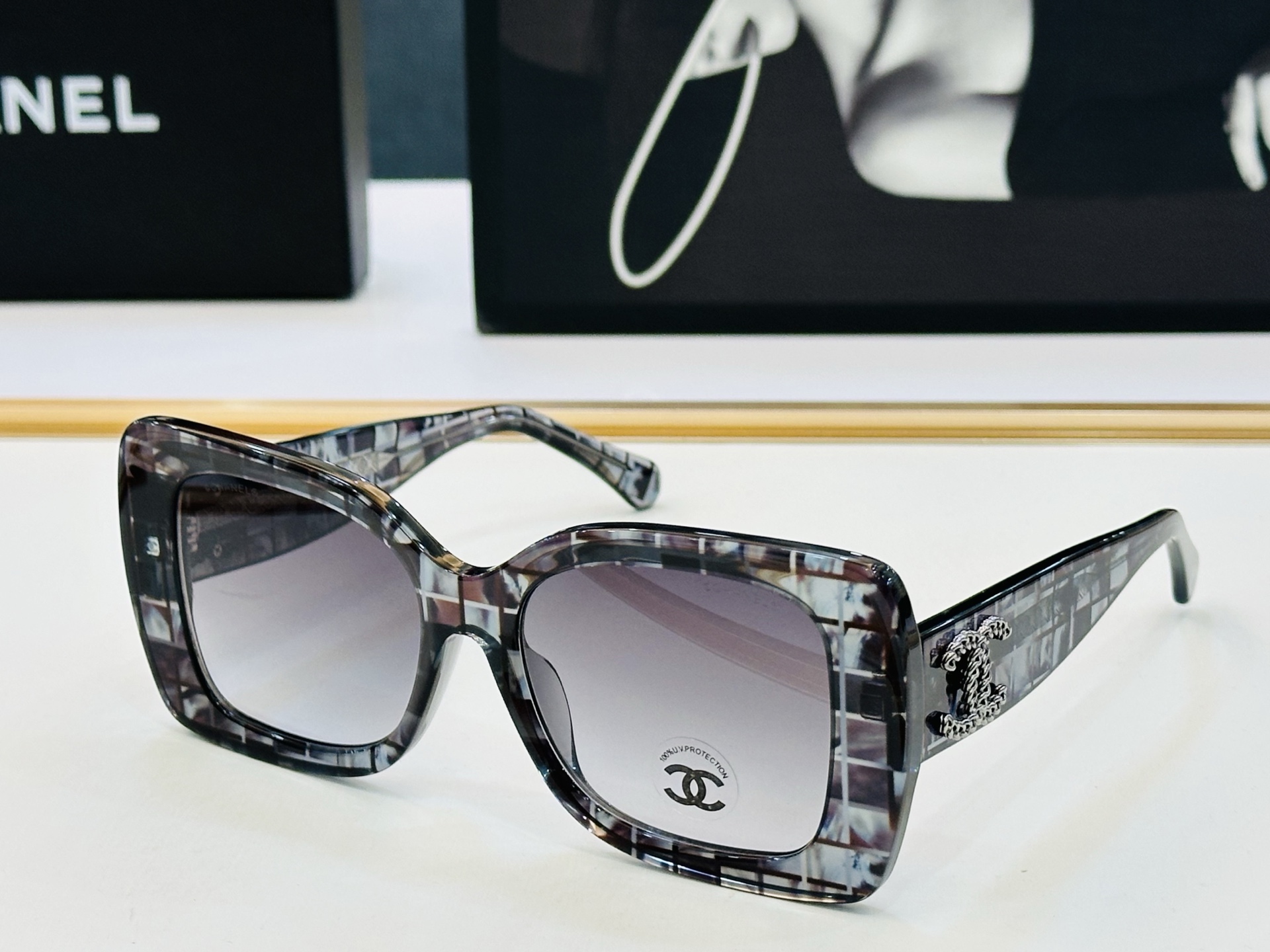 【CHANE*/香家】MODEL:CH5555 Size：54口19-145 独特设计 一适合各种脸型💋