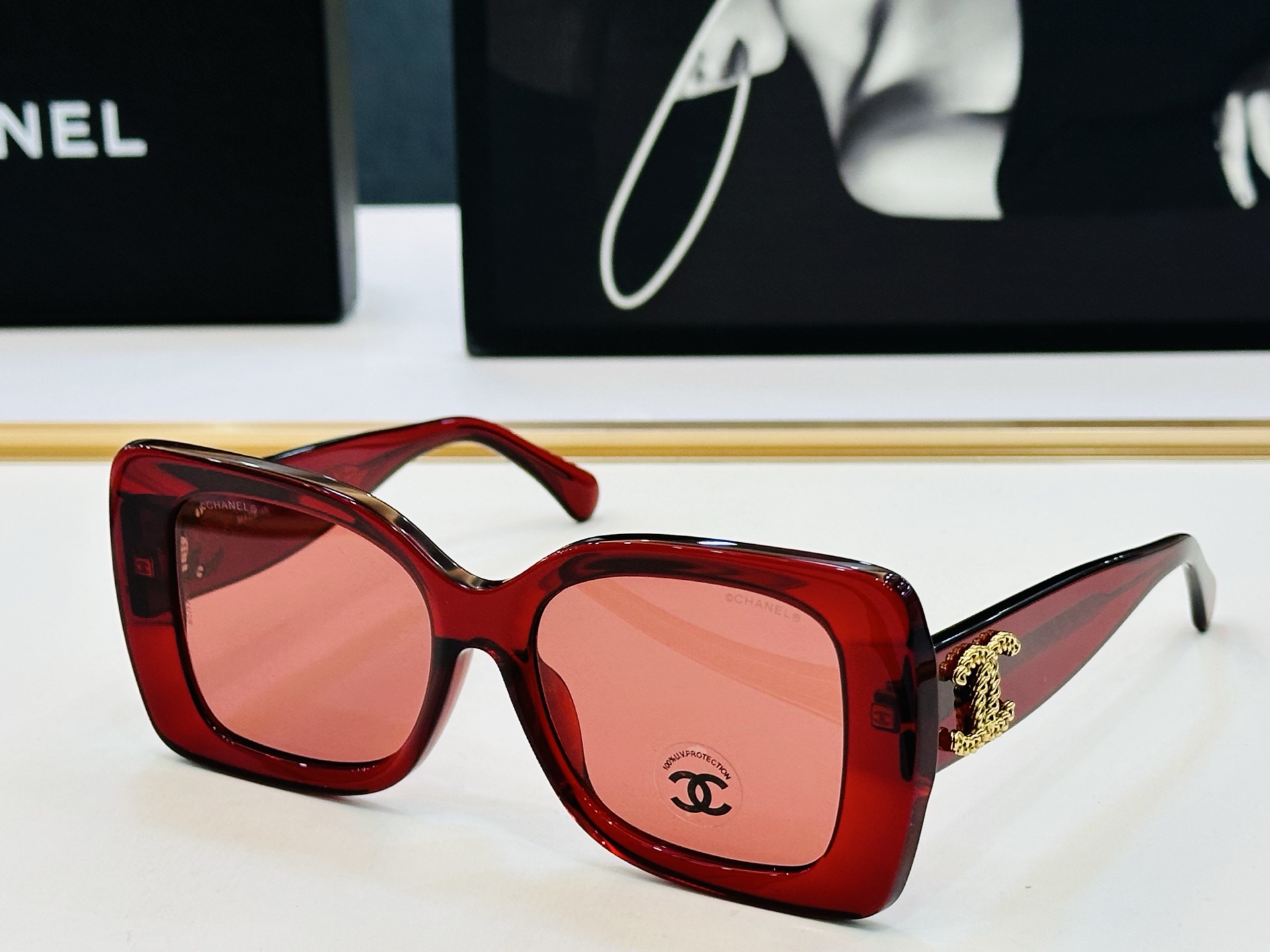 【CHANE*/香家】MODEL:CH5555 Size：54口19-145 独特设计 一适合各种脸型💋