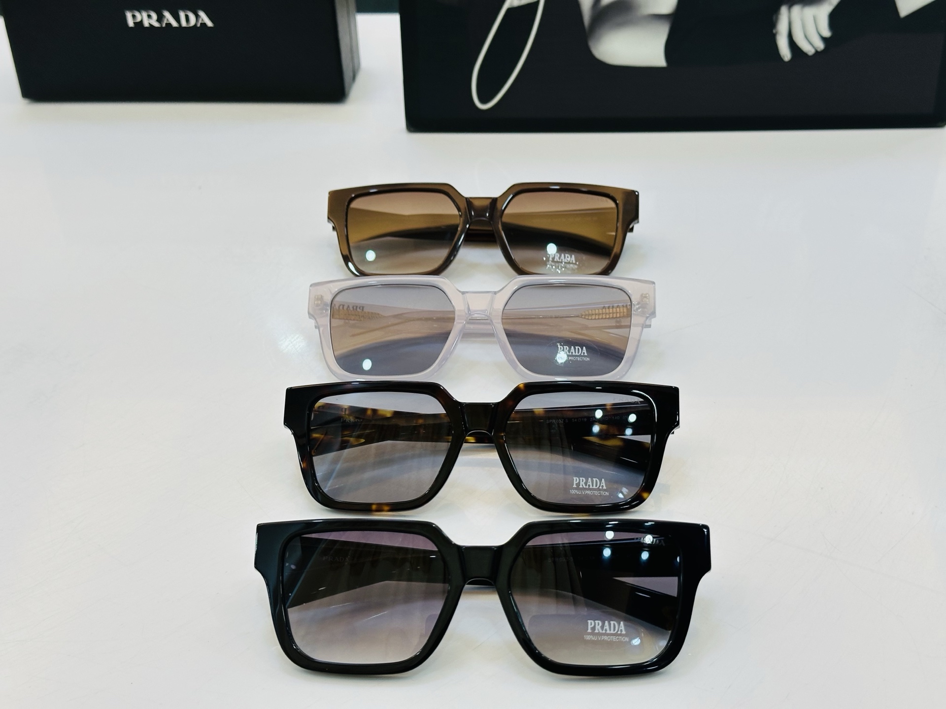 🔺PRAD*🔻普家 SPR03Z Size：54口19-140眼镜系列堪称精湛制作 彰显独特个 B最新推