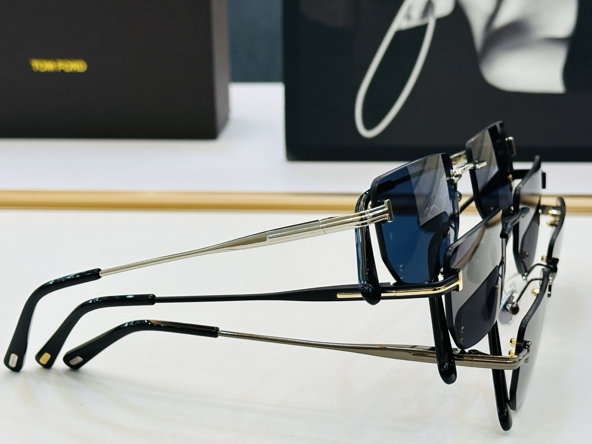 🎉TOM FOR*🎉汤姆家 Model: FT1355 Size：53口19-145 时尚框 板材👓 C