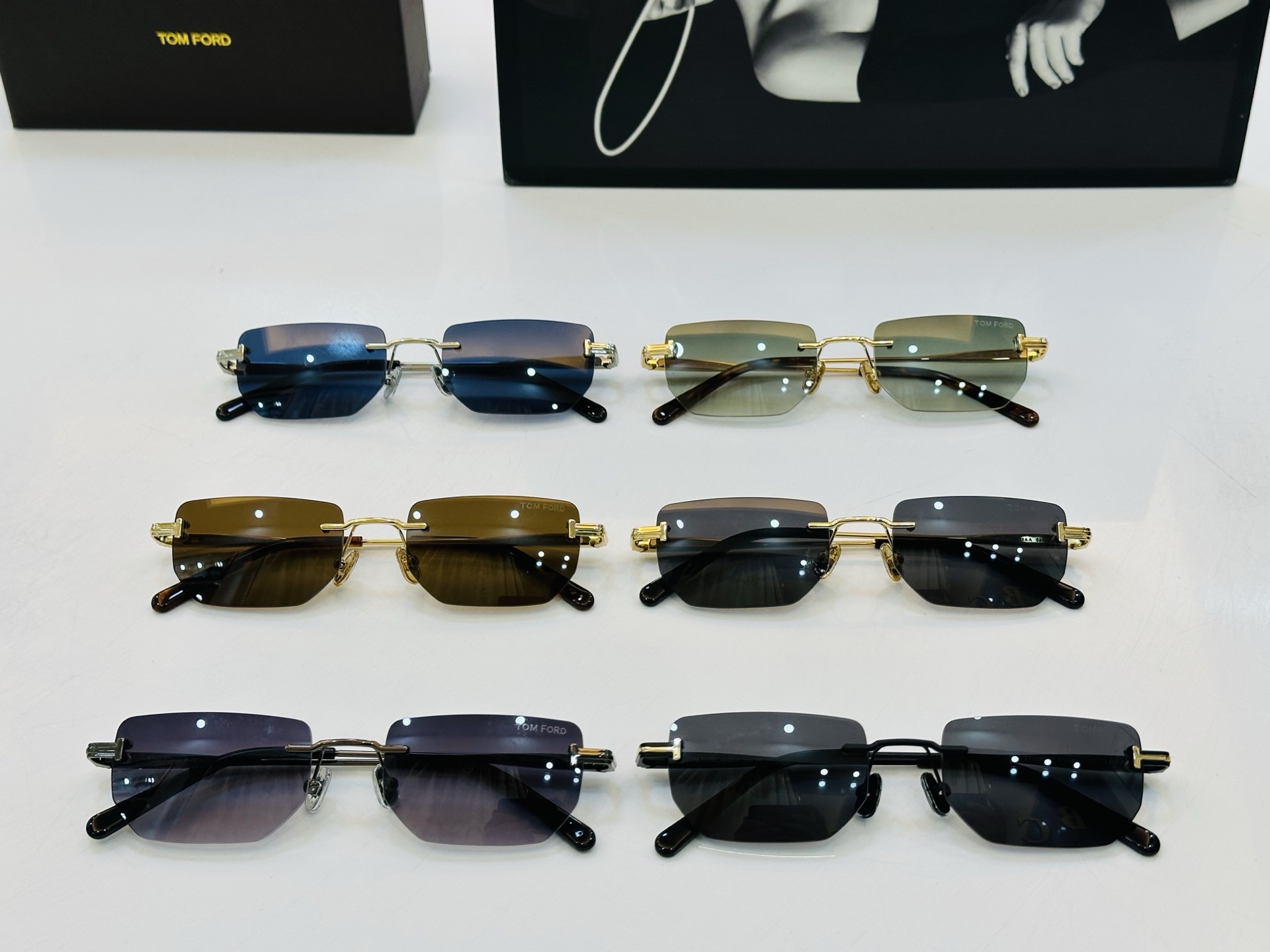 🎉TOM FOR*🎉汤姆家 Model: FT1355 Size：53口19-145 时尚框 板材👓 C