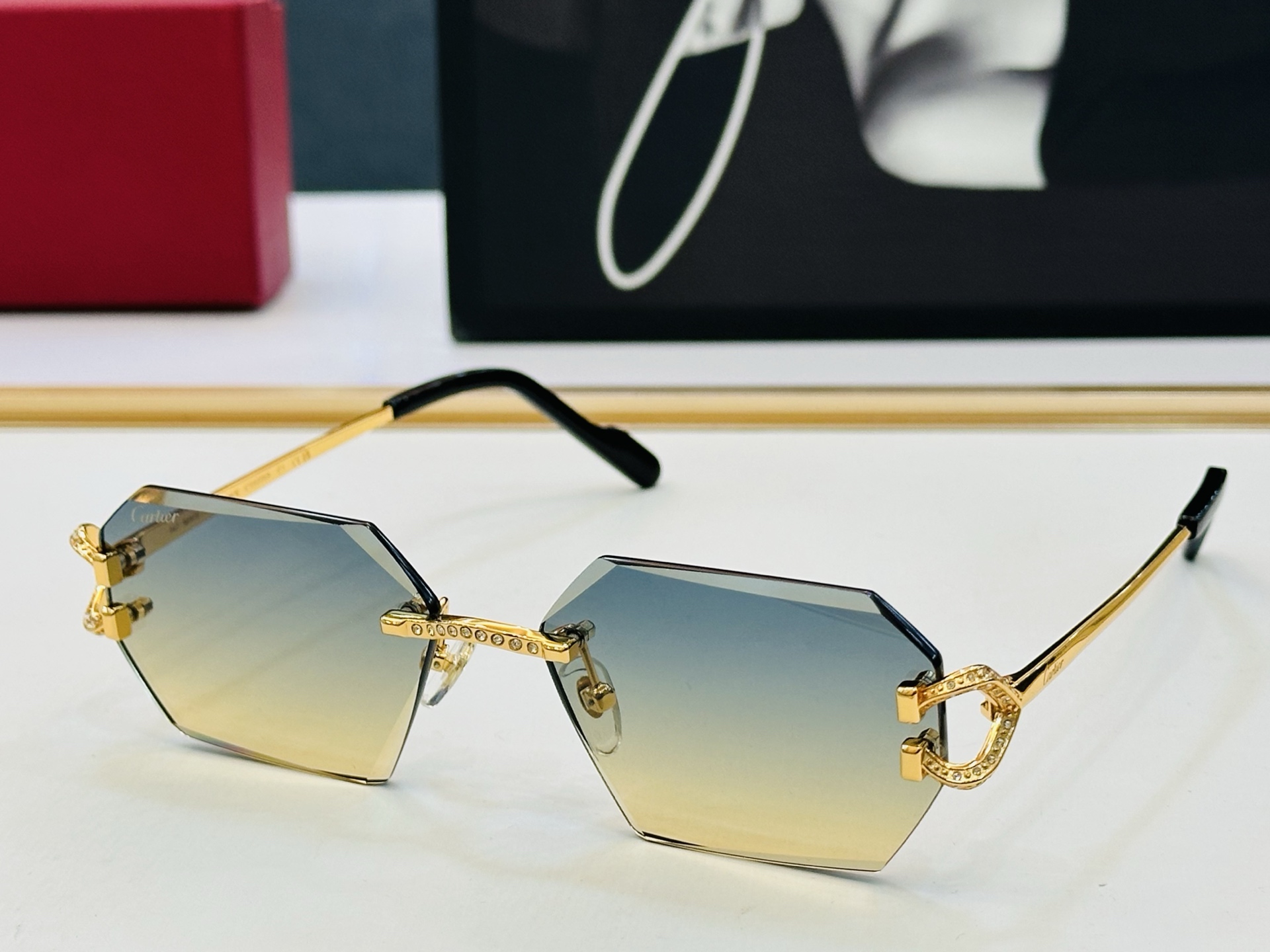 Cartie* 卡家 太阳镜 CT0770S Size：57口16-142 电镀工艺精湛气质十足！D男女