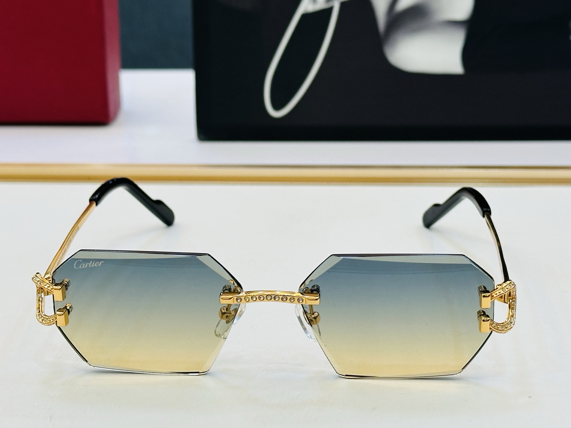 Cartie* 卡家 太阳镜 CT0770S Size：57口16-142 电镀工艺精湛气质十足！D男女