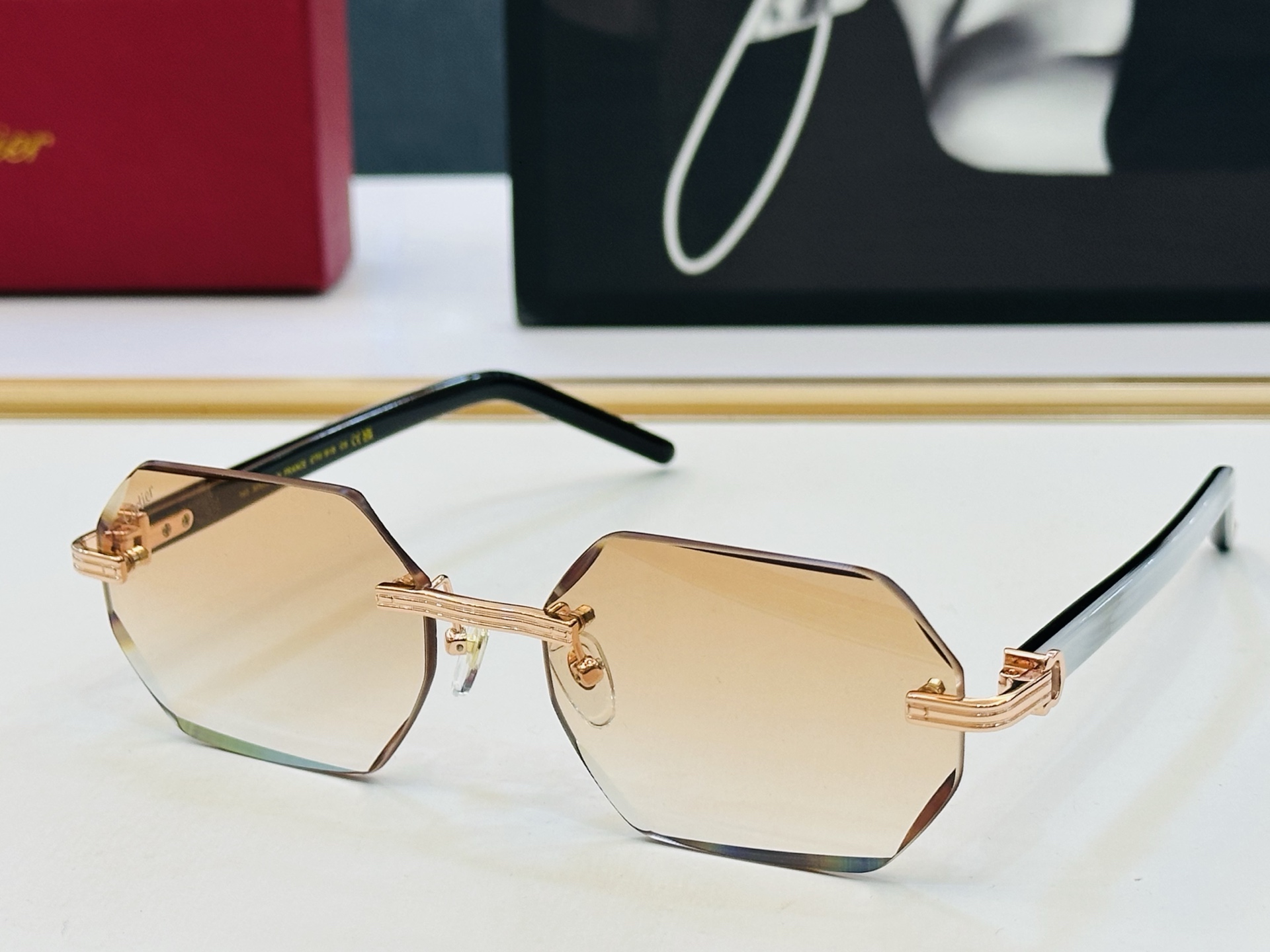 Cartie* 卡家 太阳镜 CT0781S Size：59口18-145 电镀工艺精湛气质十足！D男女