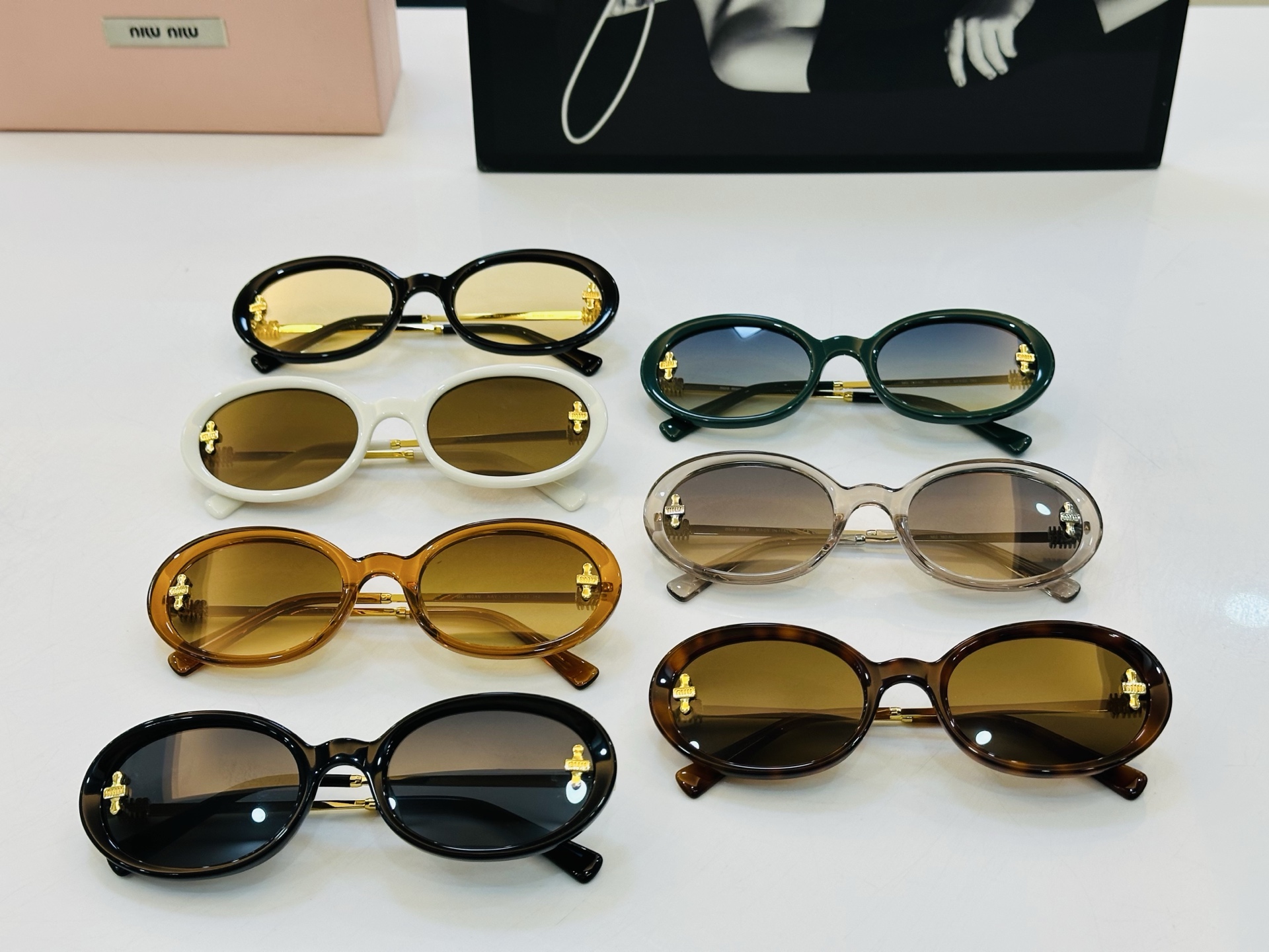 🆕 谬家 MU 160AV Size：57口22-142 🌺🌺 [玫瑰][闪电] 时尚靓丽 得意][得意