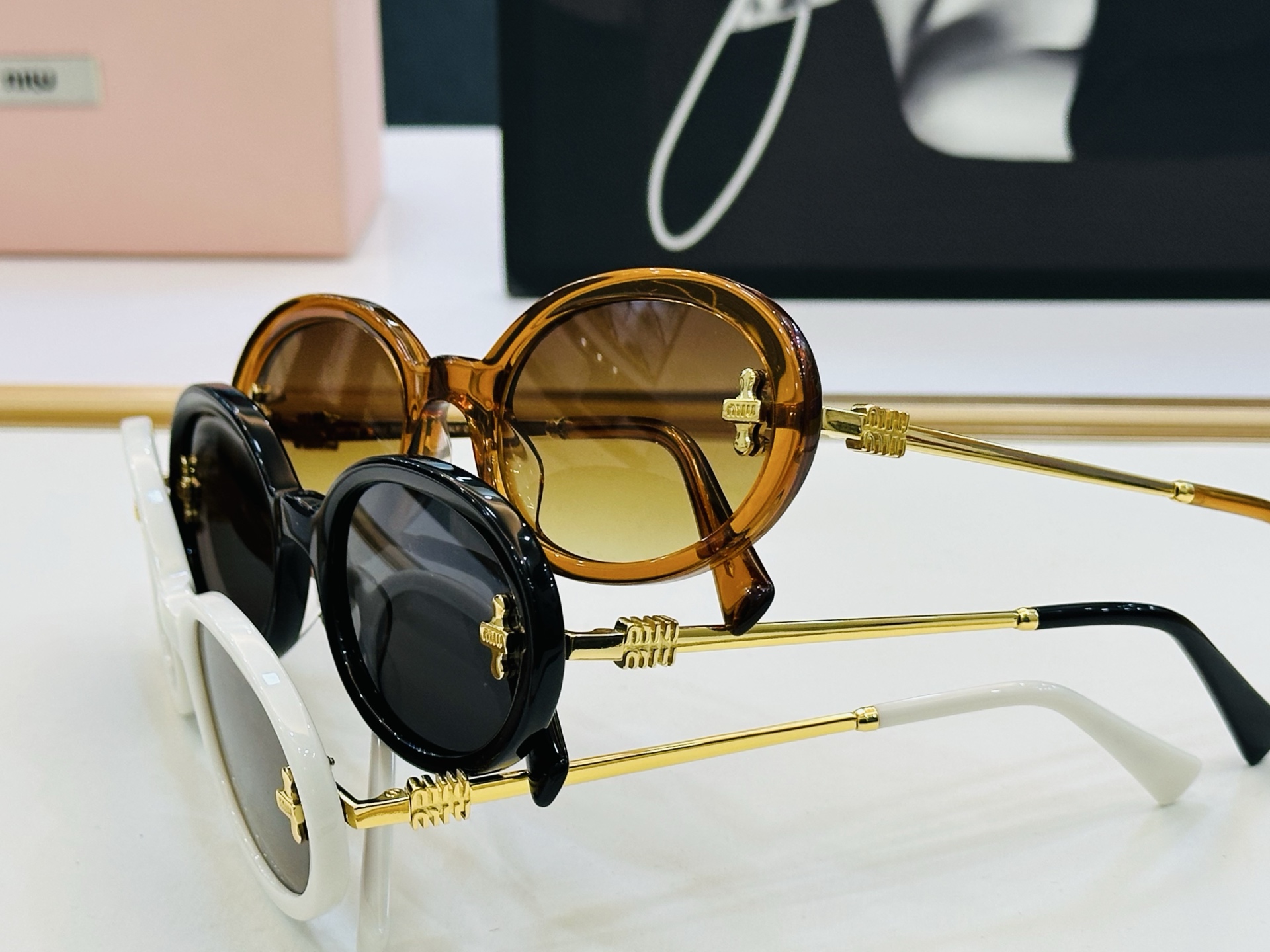 🆕 谬家 MU 160AV Size：57口22-142 🌺🌺 [玫瑰][闪电] 时尚靓丽 得意][得意