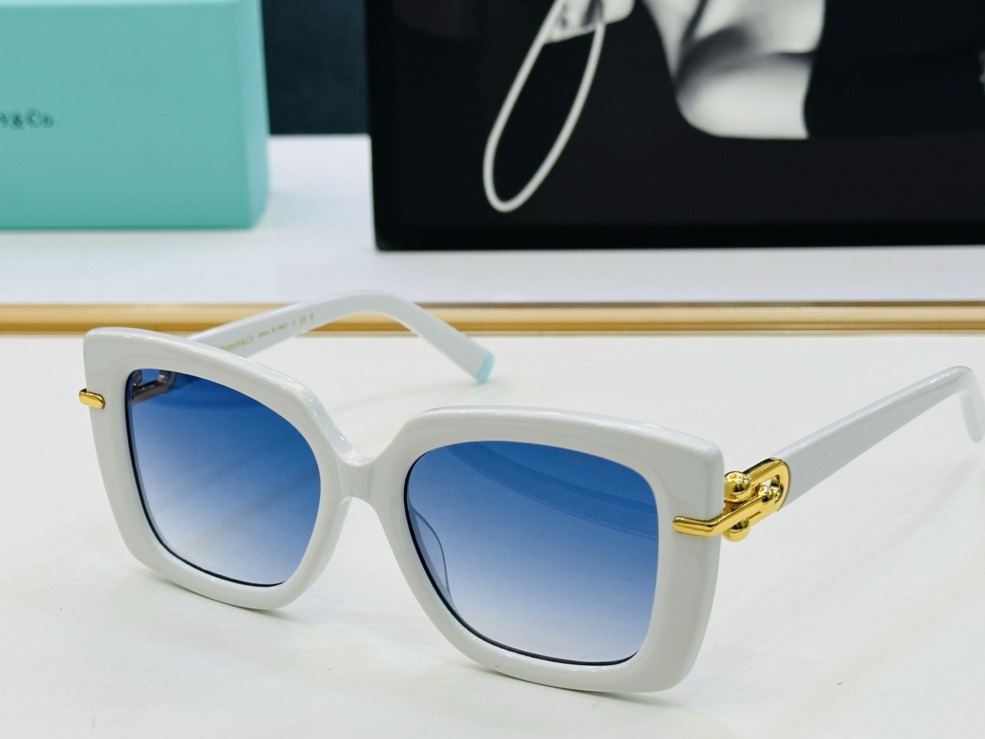 蒂芙家 Tiffany & CO. TF4199 Size：53口18-140 时尚太阳镜架 👍b多色可