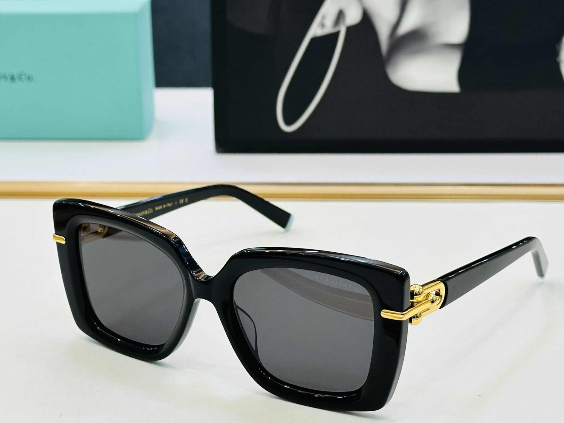 蒂芙家 Tiffany & CO. TF4199 Size：53口18-140 时尚太阳镜架 👍b多色可