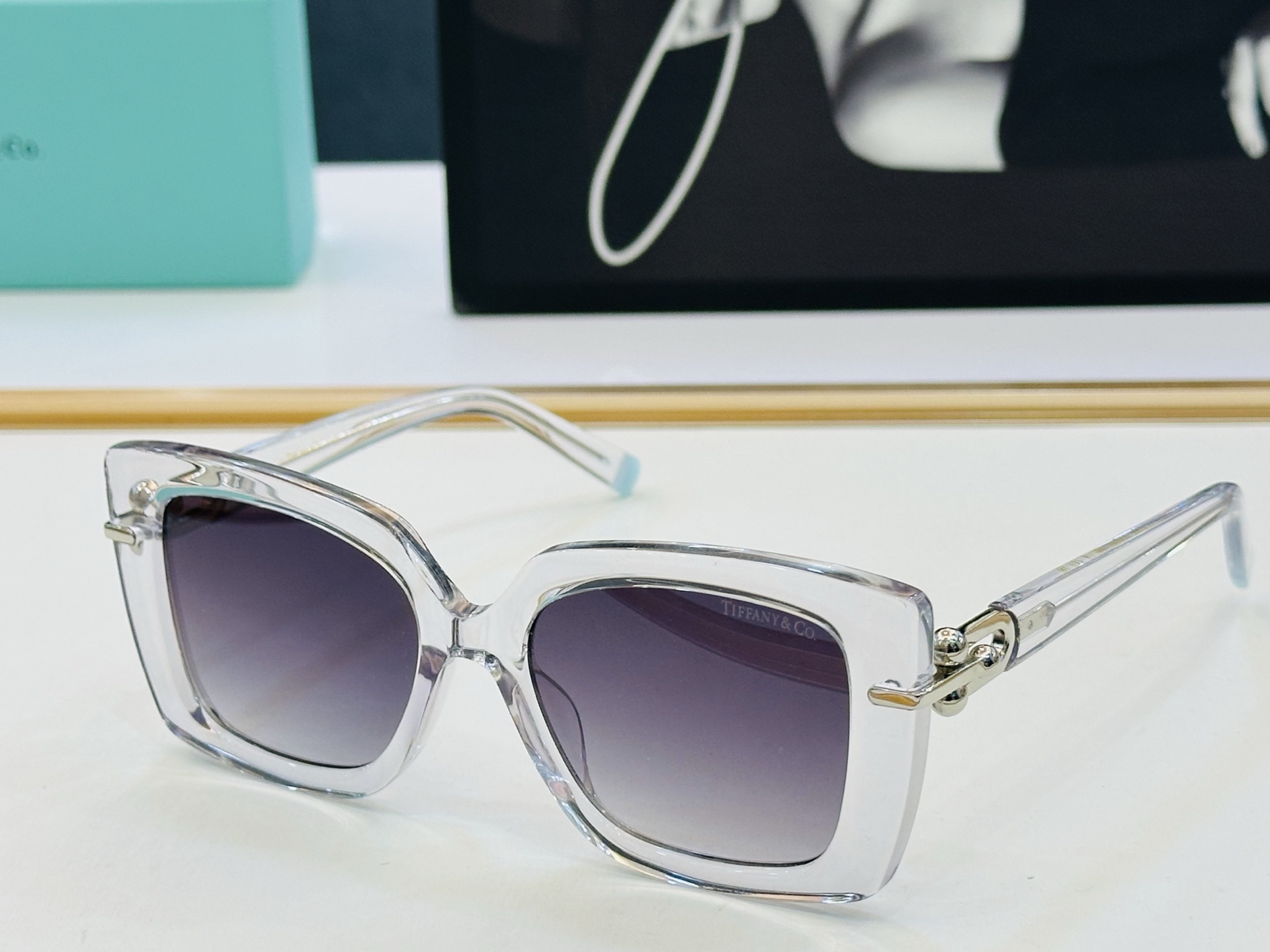蒂芙家 Tiffany & CO. TF4199 Size：53口18-140 时尚太阳镜架 👍b多色可