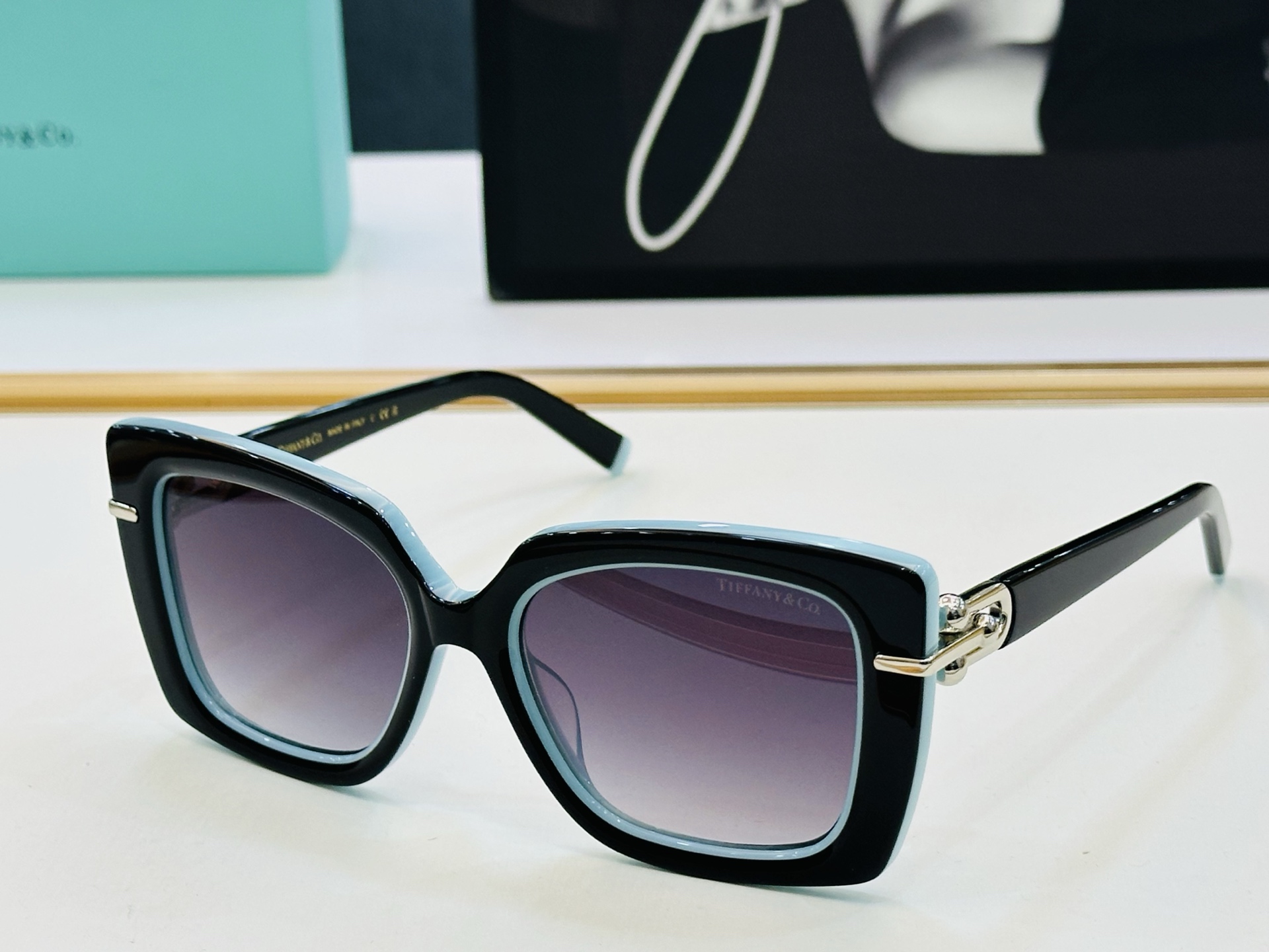 蒂芙家 Tiffany & CO. TF4199 Size：53口18-140 时尚太阳镜架 👍b多色可