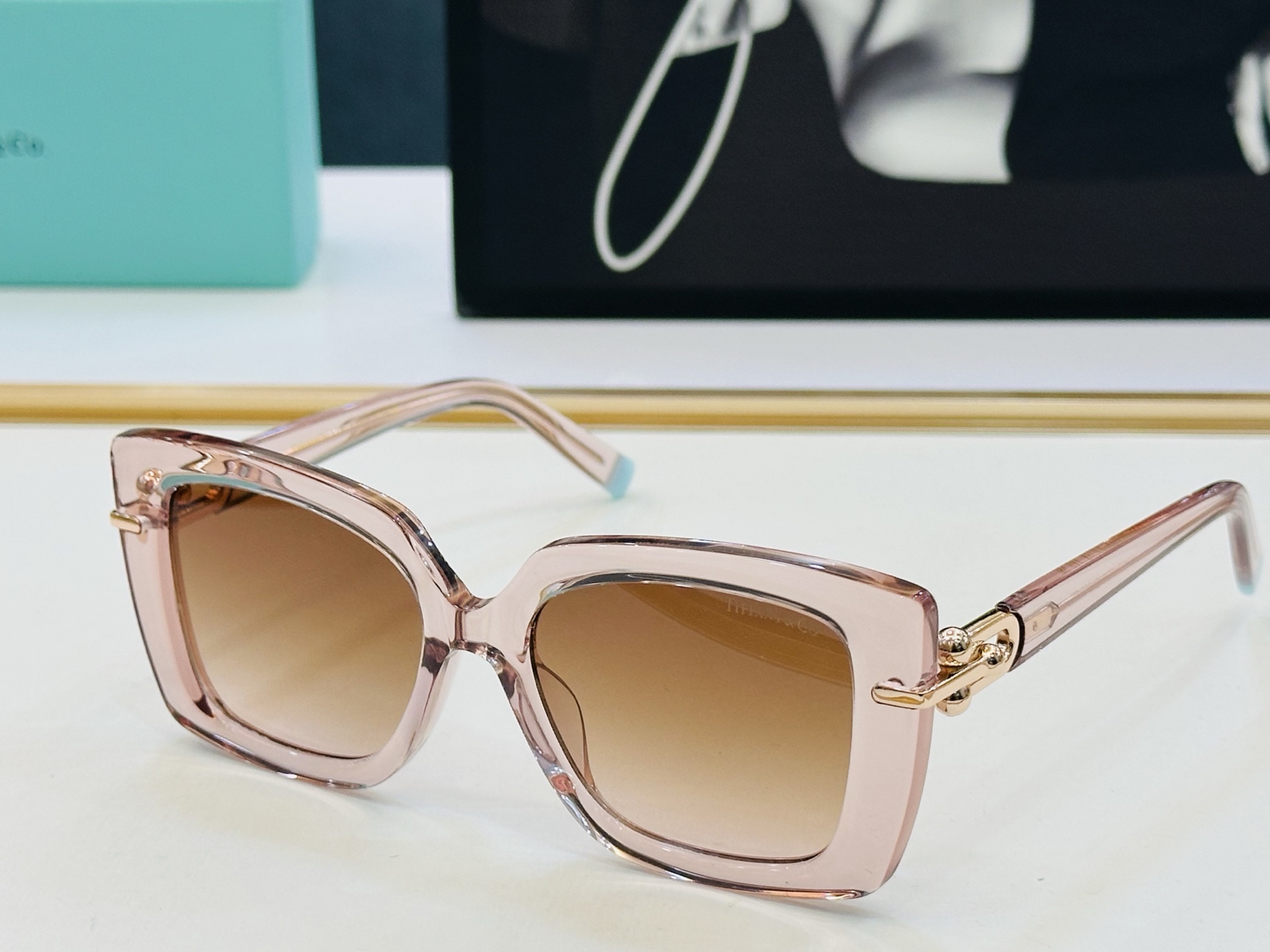 蒂芙家 Tiffany & CO. TF4199 Size：53口18-140 时尚太阳镜架 👍b多色可