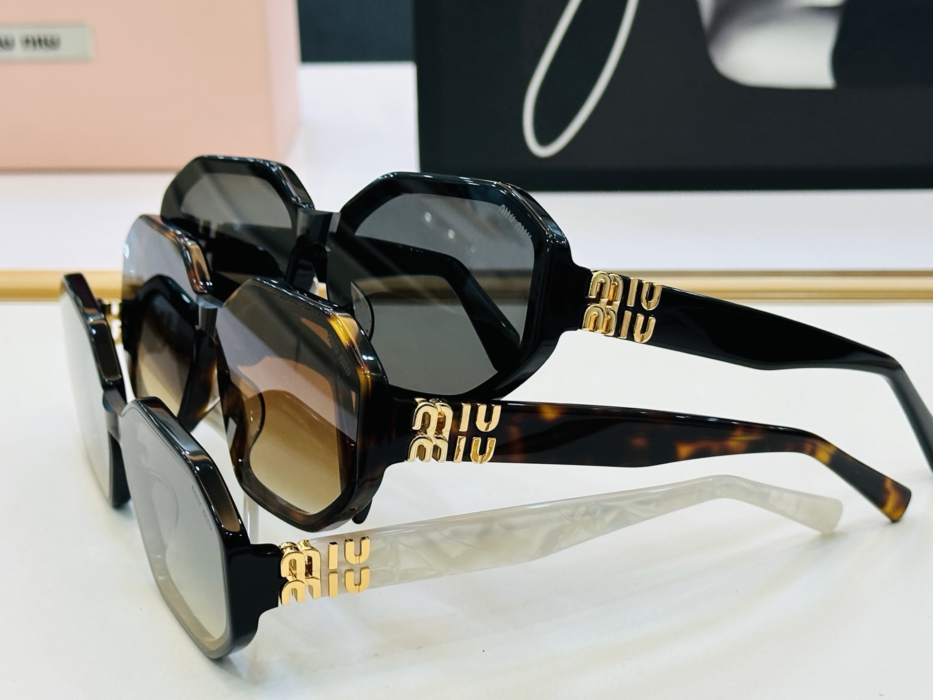 🆕 谬家 MU 153AV Size：58口19-138 🌺🌺 [玫瑰][闪电] 时尚靓丽 得意][得意