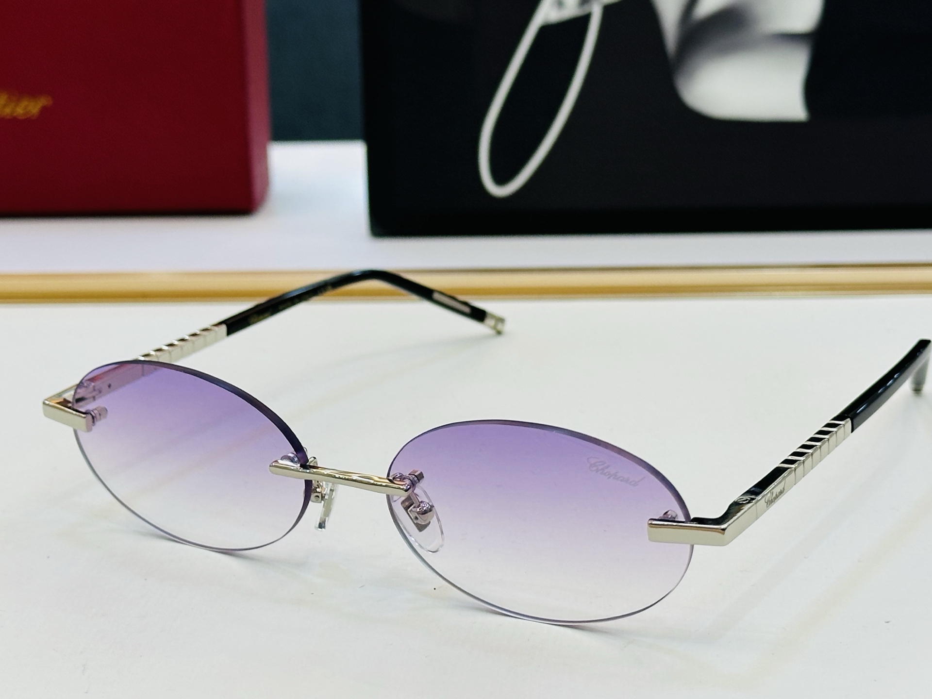 Cartie* 卡家 太阳镜 08MZ Size：58口17-145 电镀工艺精湛气质十足！D男女同款