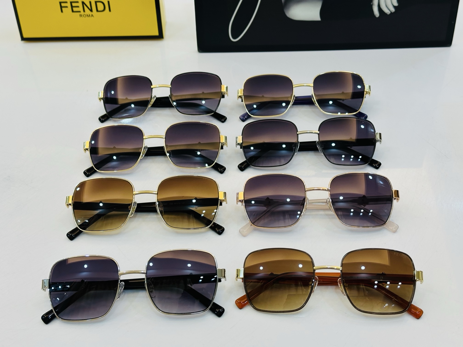 。新款FEND* TF1081 Size：53口19-140🎁芬家 😀👏时尚经典 L太阳镜