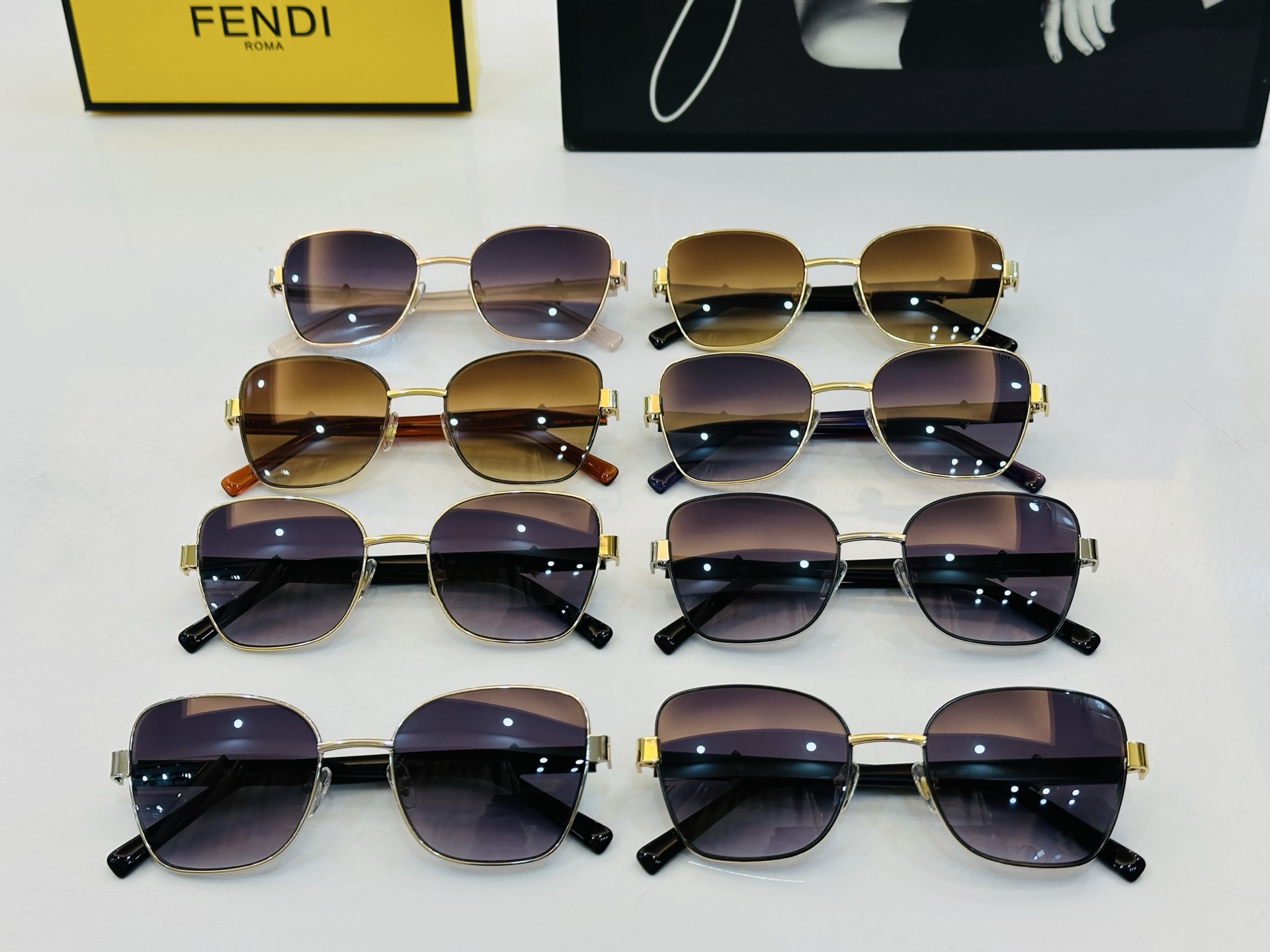 。新款FEND* TF1080 Size：53口19-140🎁芬家 😀👏时尚经典 L太阳镜