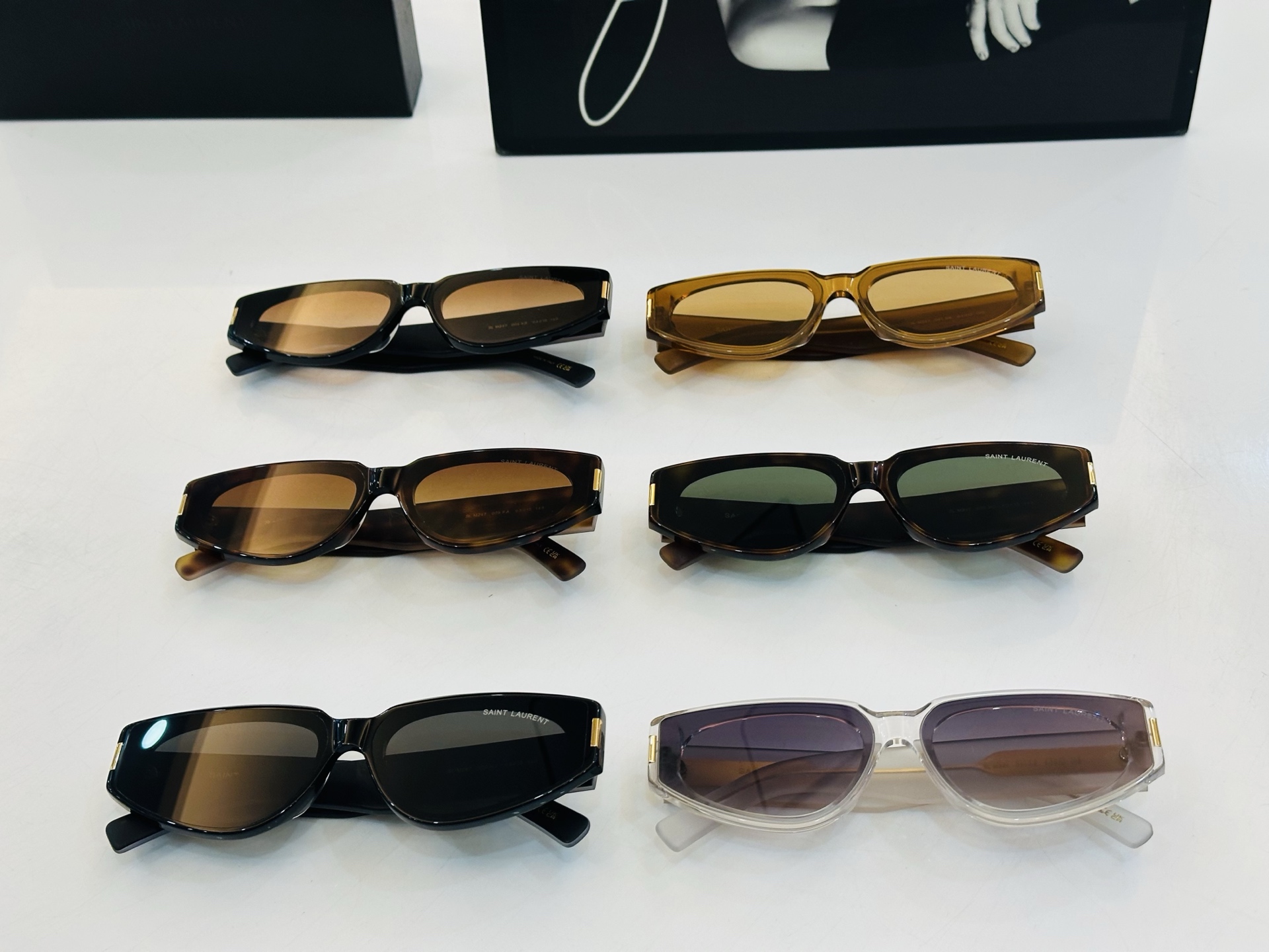 网红爆款 圣罗兰💫SL M247 💫Size：63口15-148 板材框设计 Y俏皮甜美质感超好