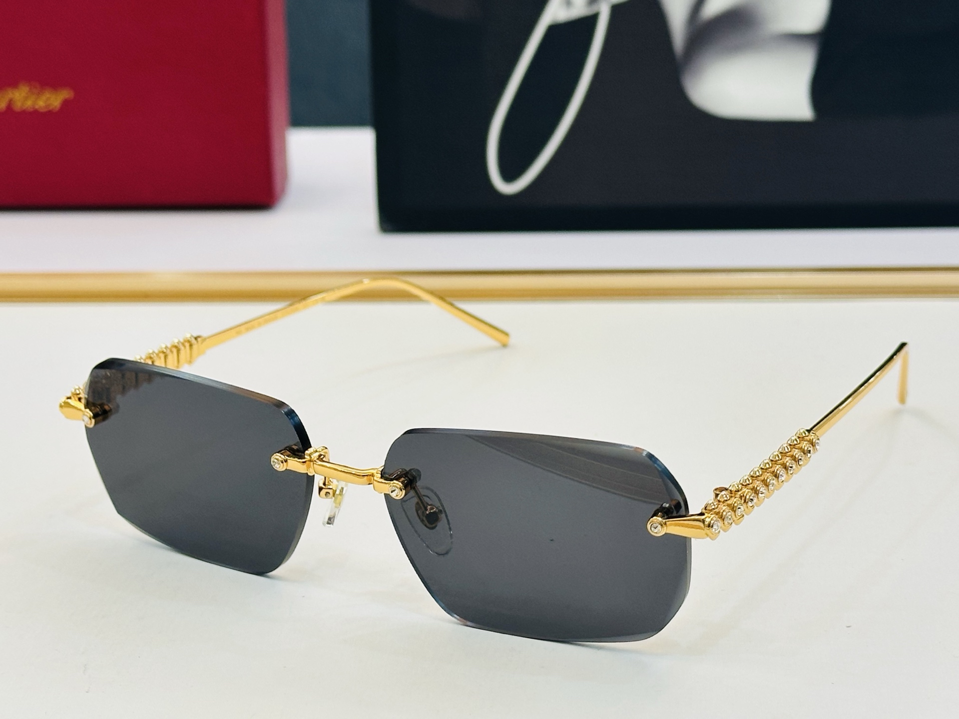 Cartie* 卡家 太阳镜 CT0733S Size：58口17-145 电镀工艺精湛气质十足！Y男女