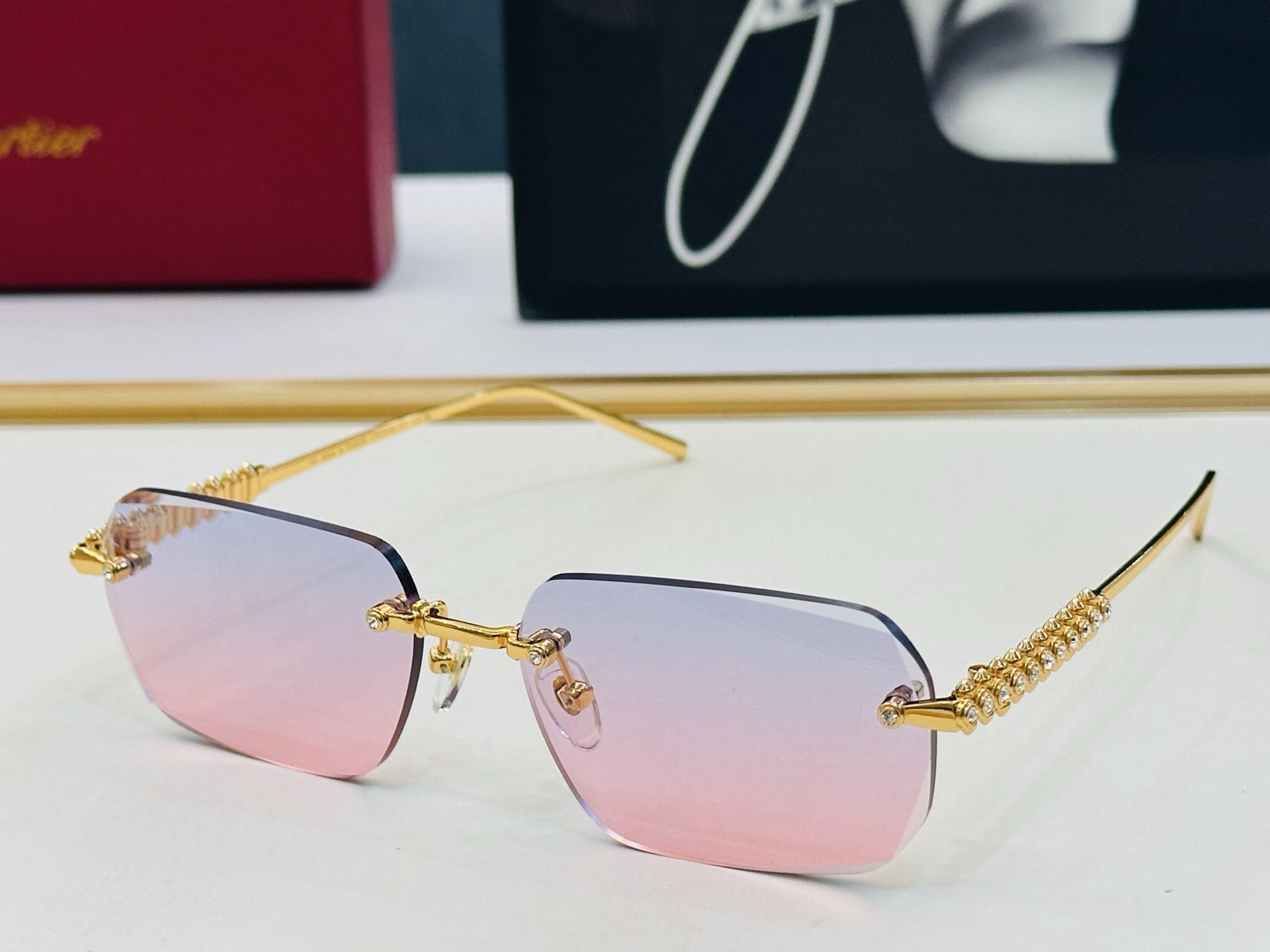 Cartie* 卡家 太阳镜 CT0733S Size：58口17-145 电镀工艺精湛气质十足！Y男女