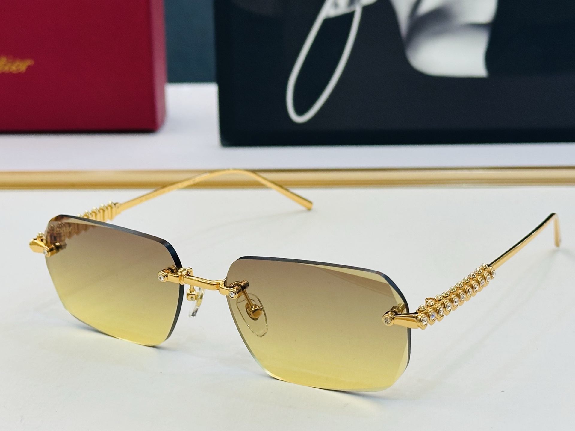 Cartie* 卡家 太阳镜 CT0733S Size：58口17-145 电镀工艺精湛气质十足！Y男女