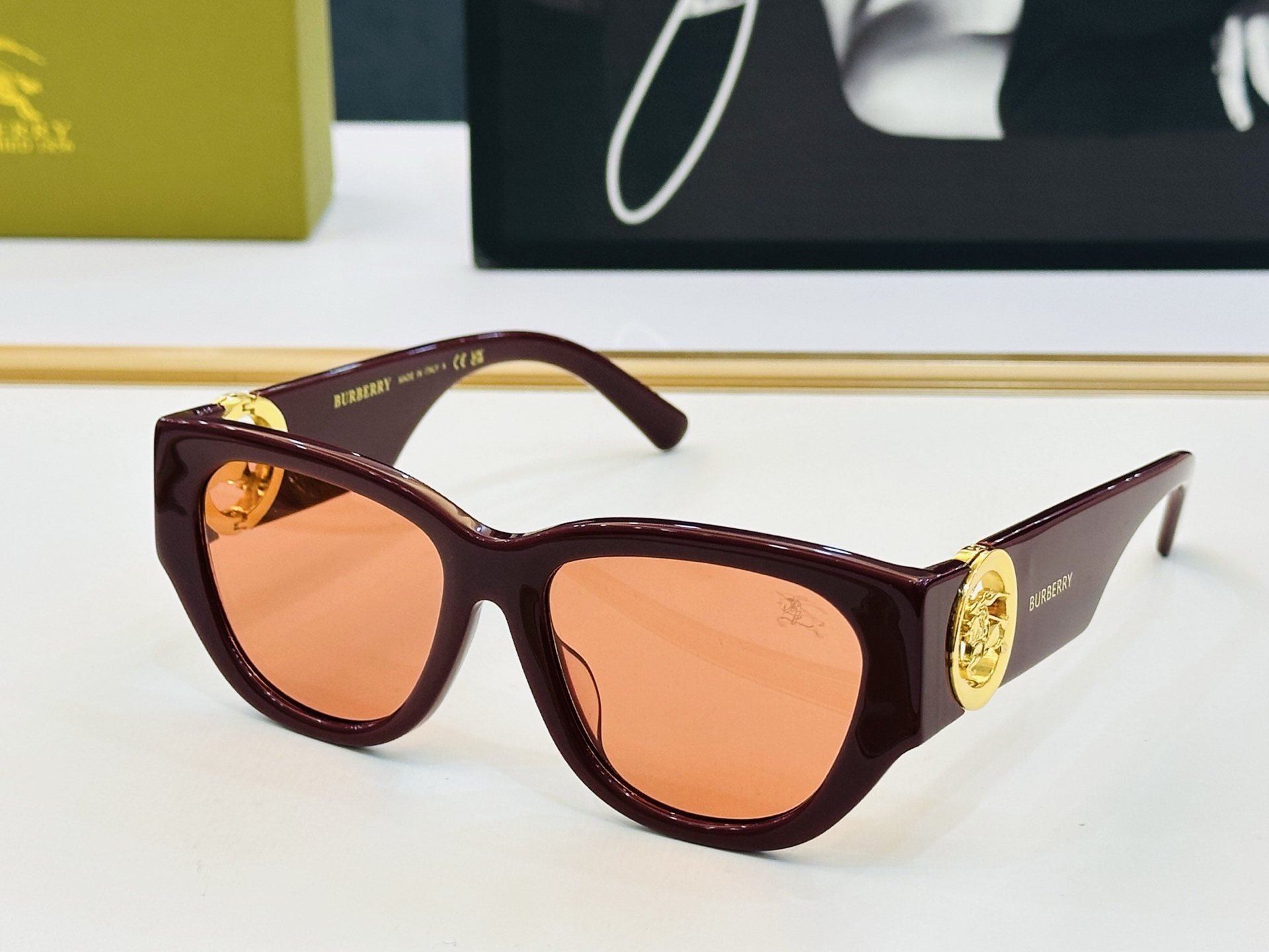 高品质✨BURBERR*✨ 巴家 BE6005 Size：56口16-145 女款太阳眼镜[得意]🌲🌲 