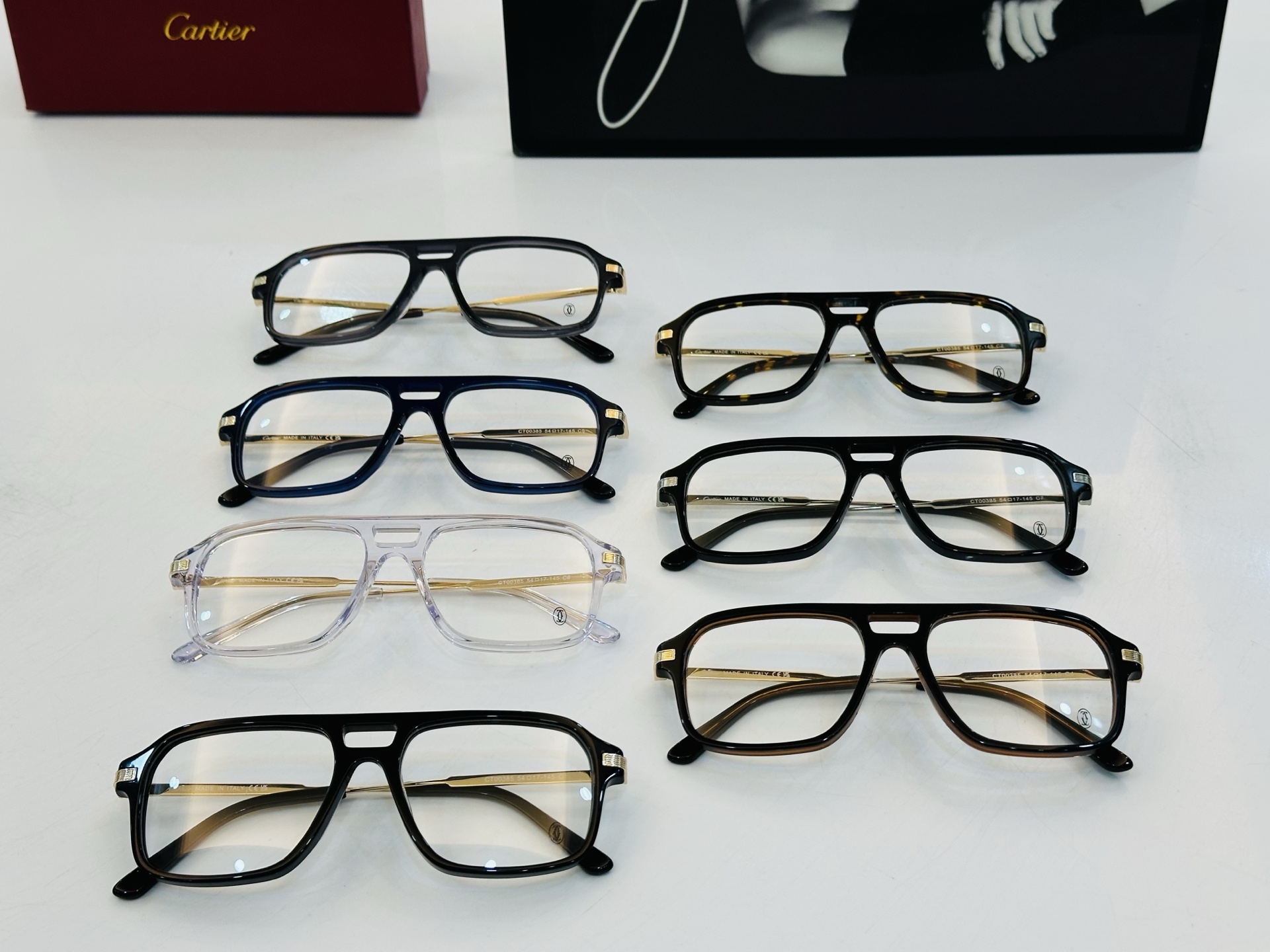 Cartier-卡家 ✨CT00385 Size：54口17-145 不挑脸型 简约大气 时尚休闲 👌👃